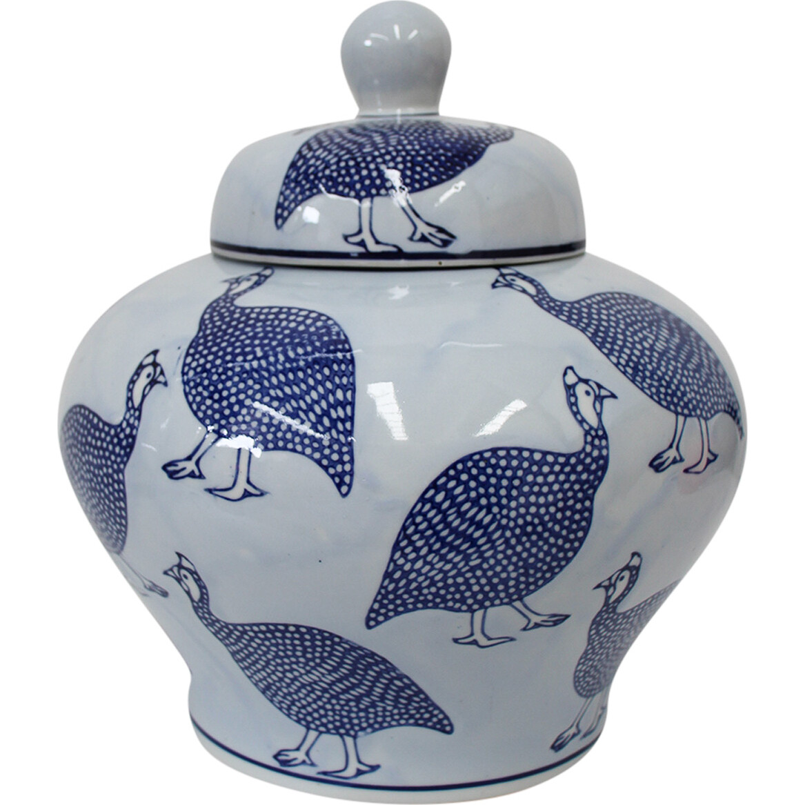 #Ginger Jar Squat Guinea Fowl