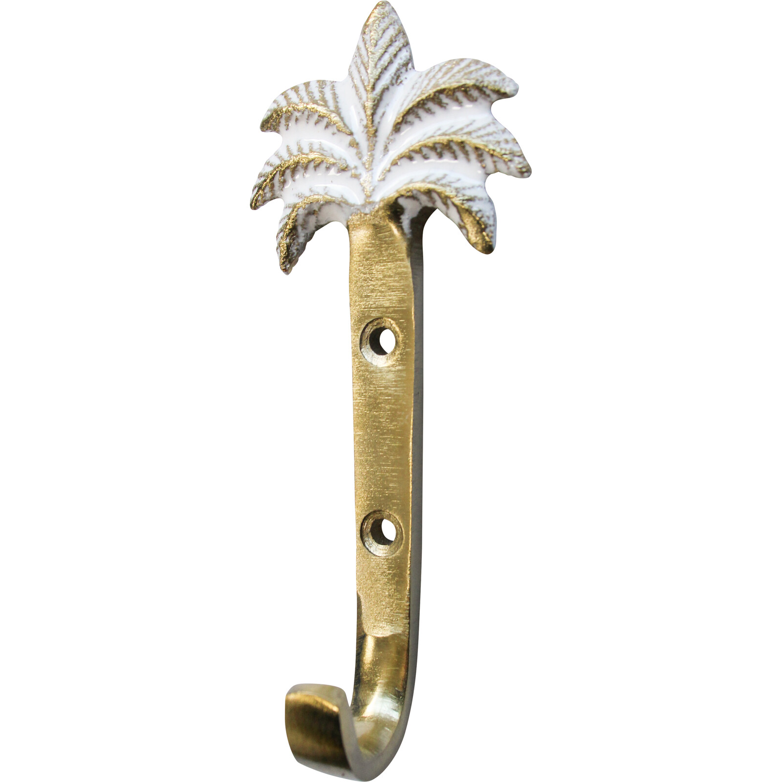 Hook Palm White/Gold