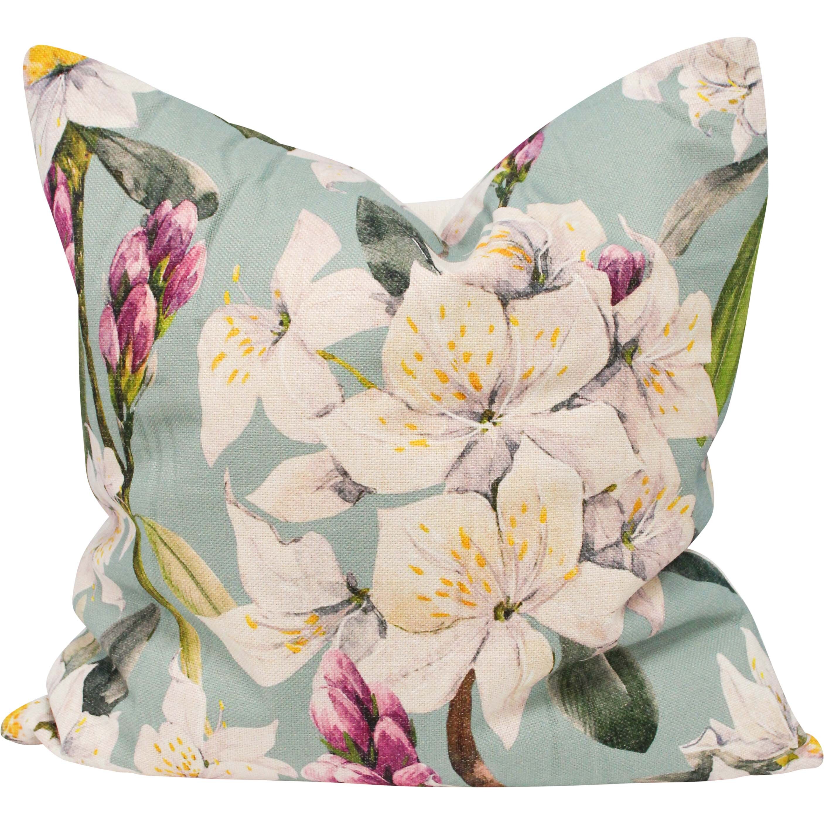 Cushion White Lily