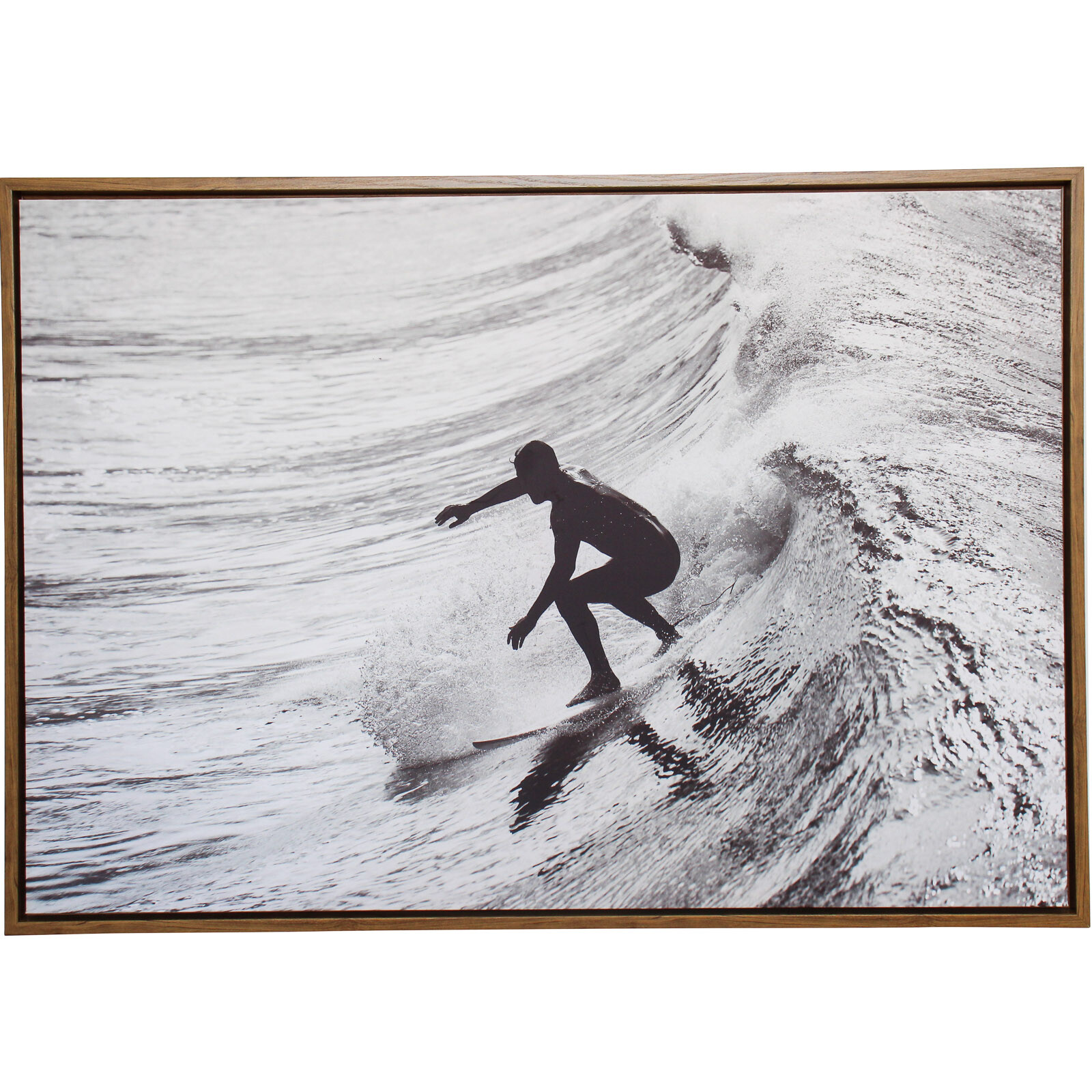 Framed Canvas Surfers 7