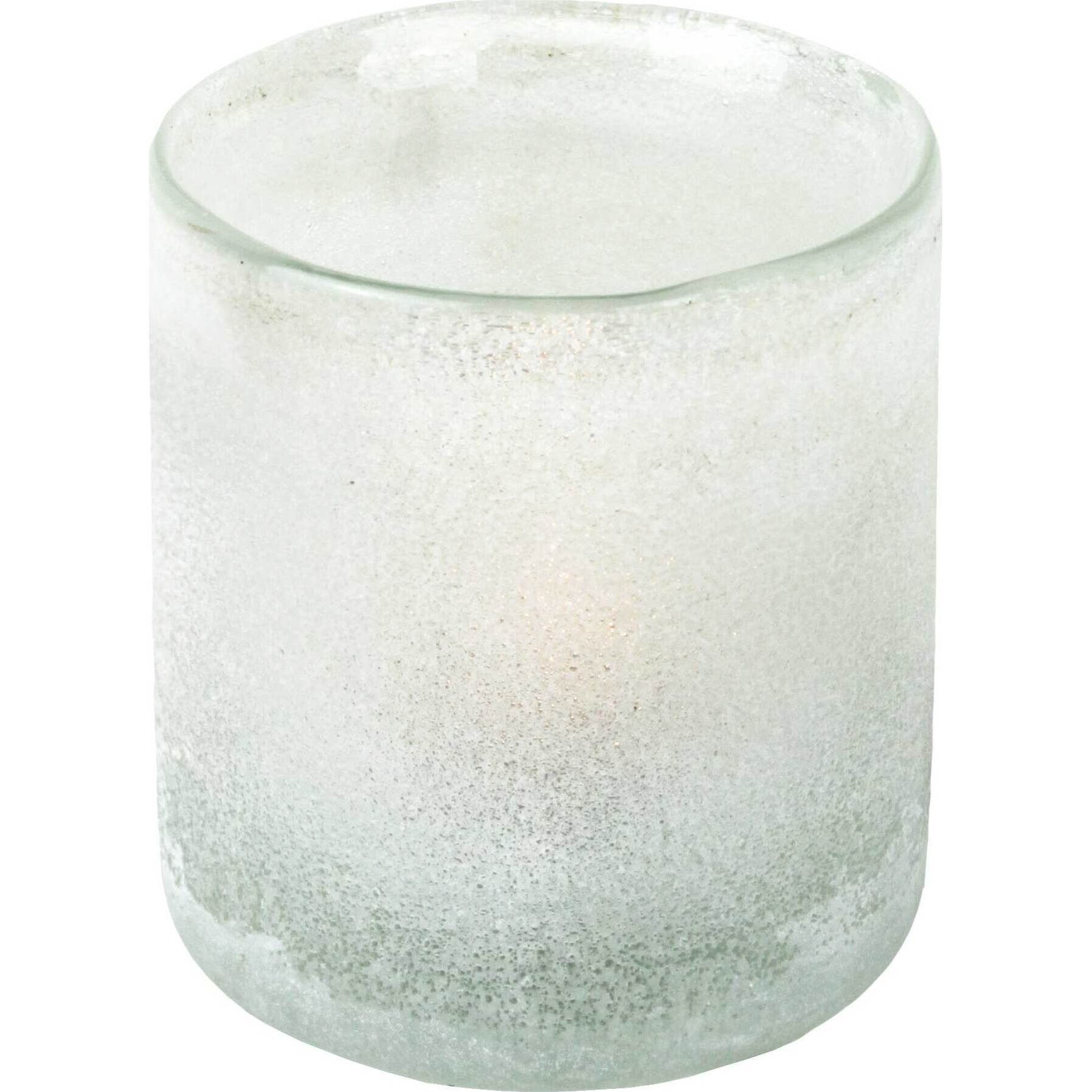 Glass Votive Snow Small