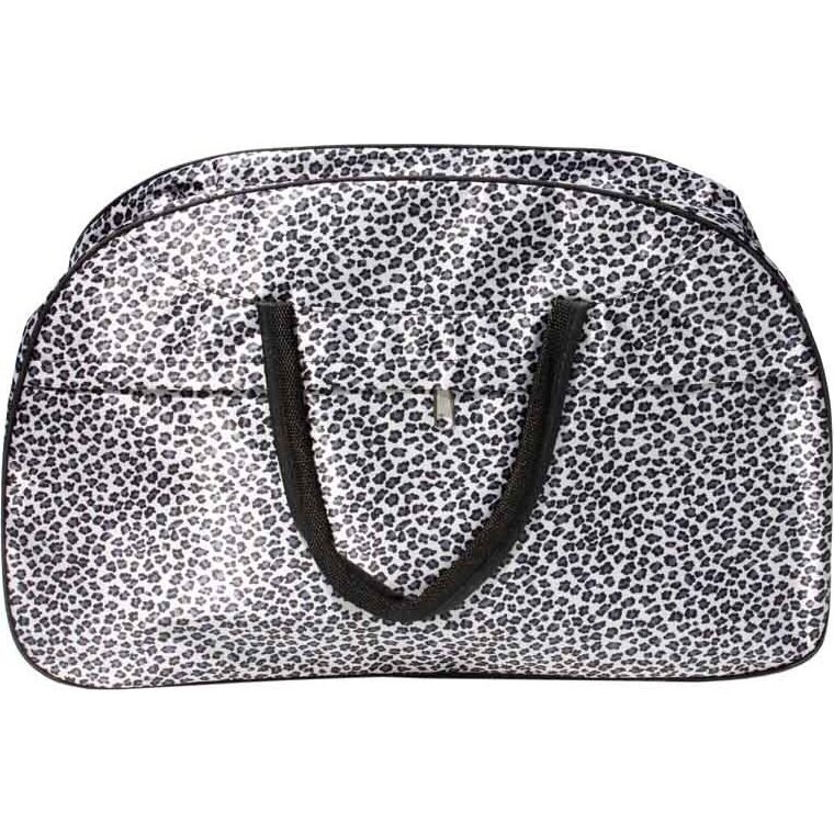 Overnight Bag - Black Leopard