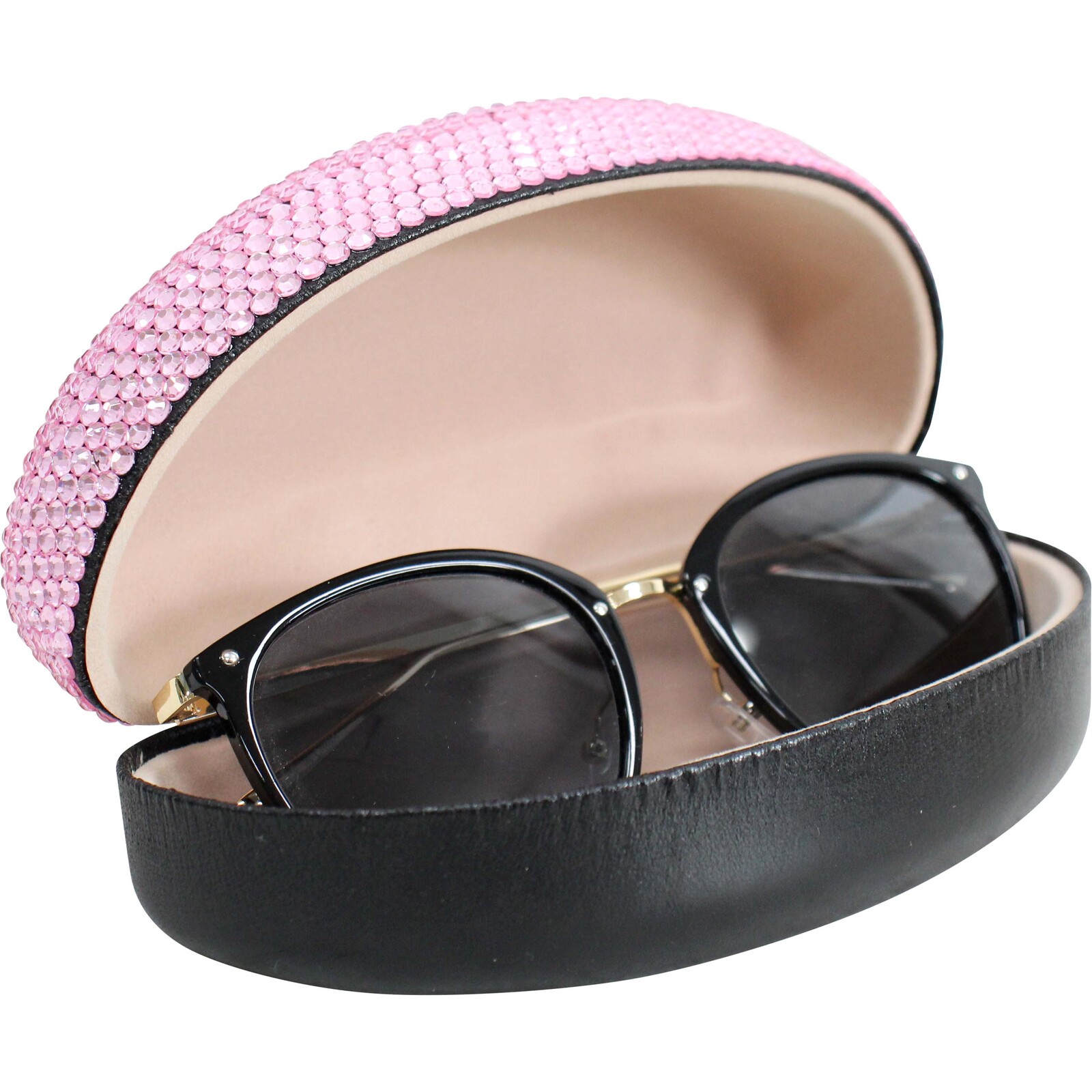 Sunglasses Case Bling Pink