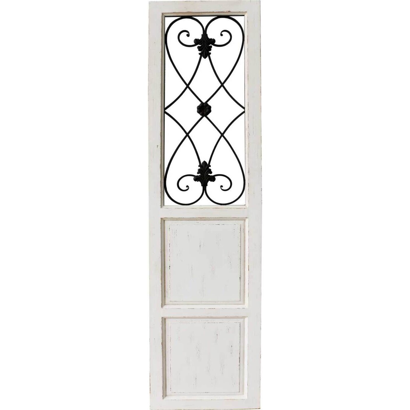 Door Panel Flower Cross