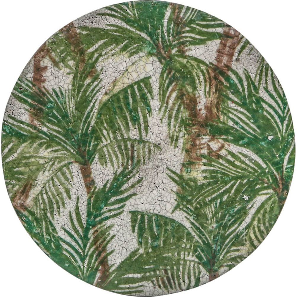 Tray Round Palms