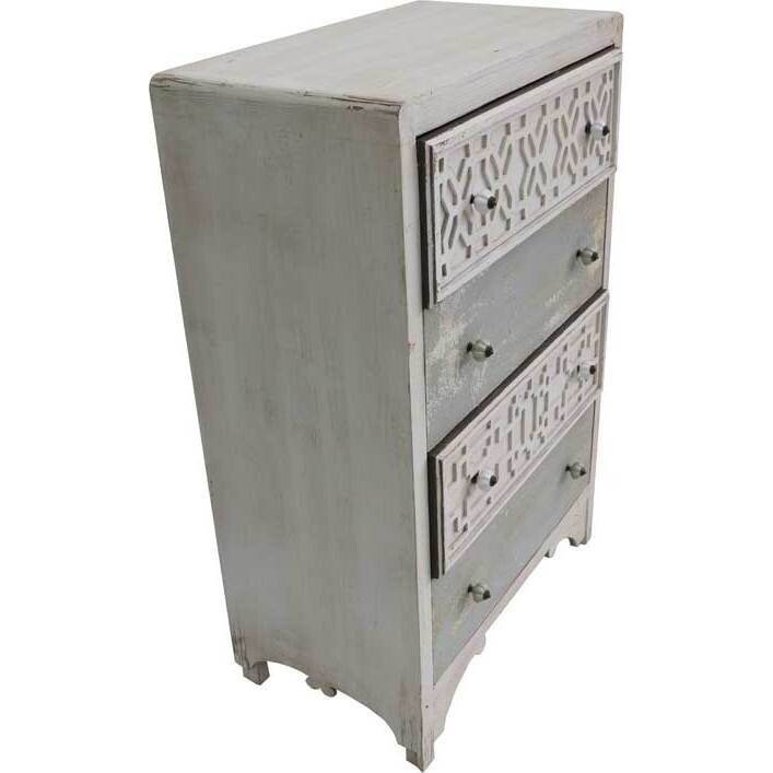 Drawer Cabinet Grey Deco