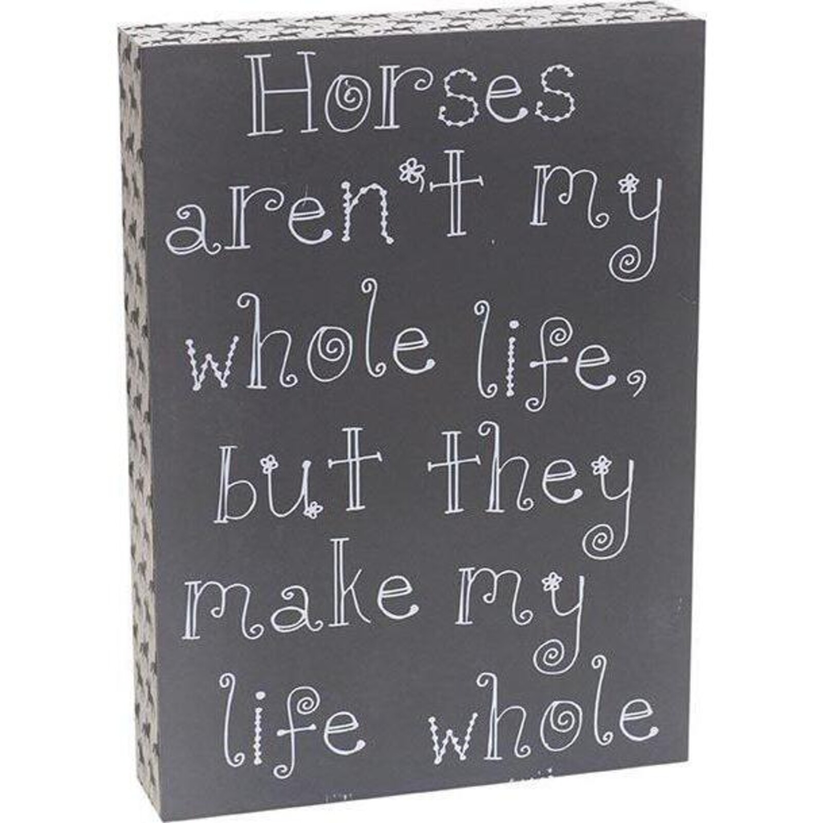 Standing Sign Horses Life