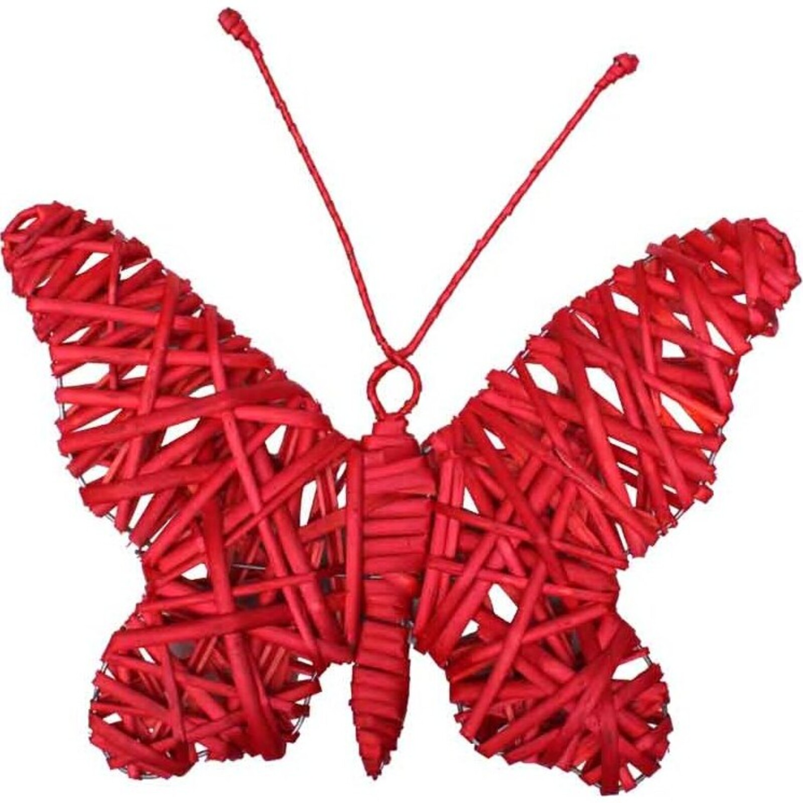 Weave Butterfly Red