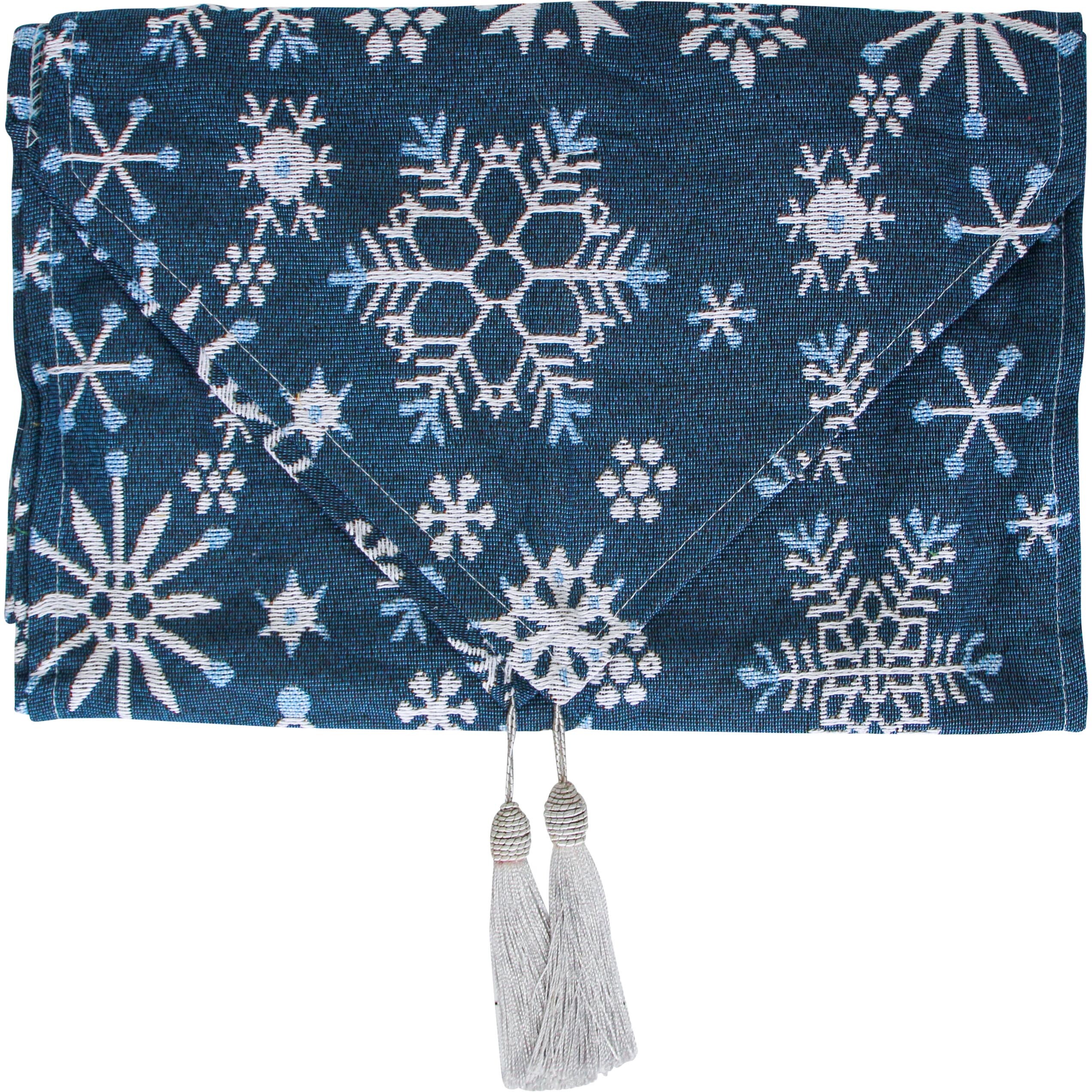 Table Runner Merry Snowflake