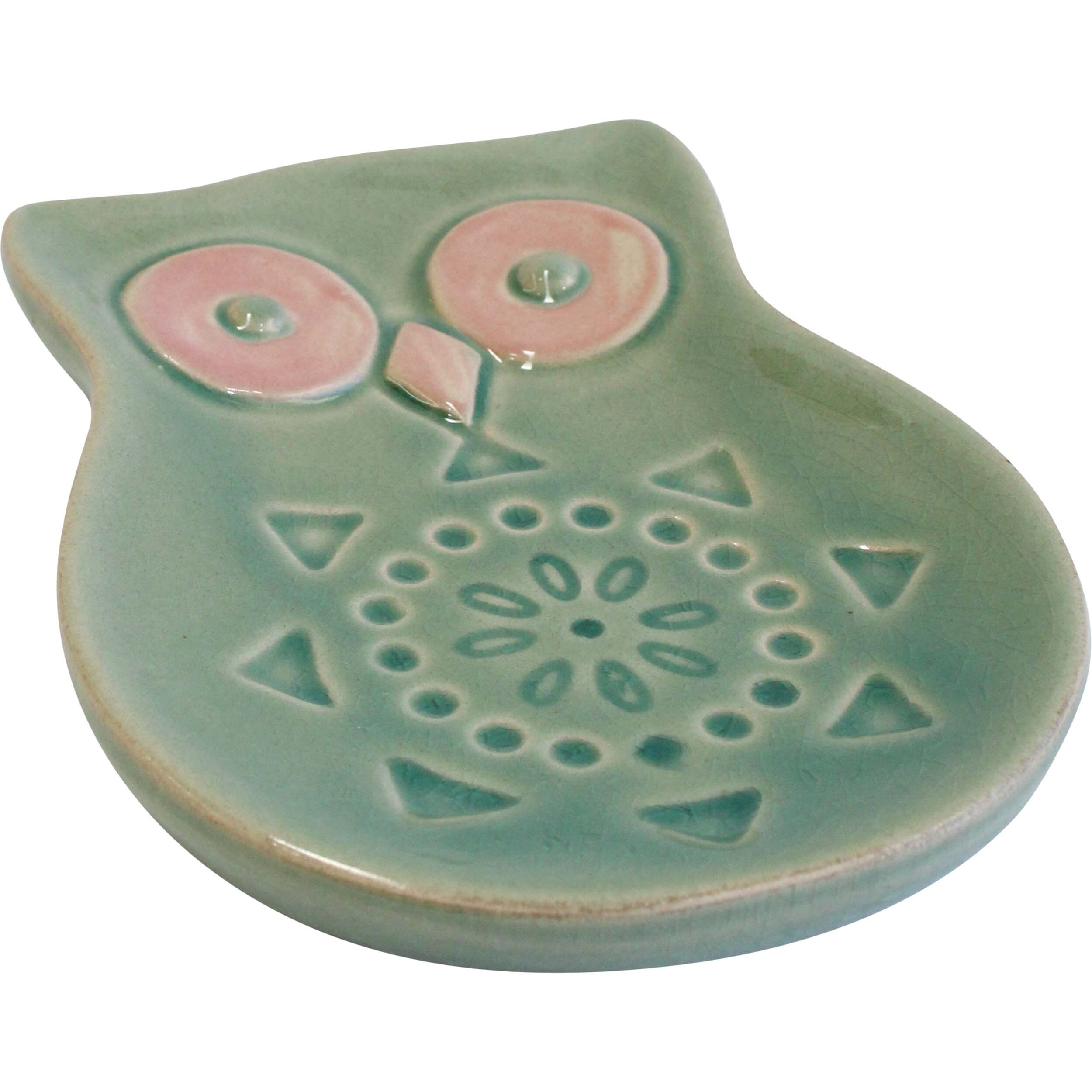 Owl Plate Sage