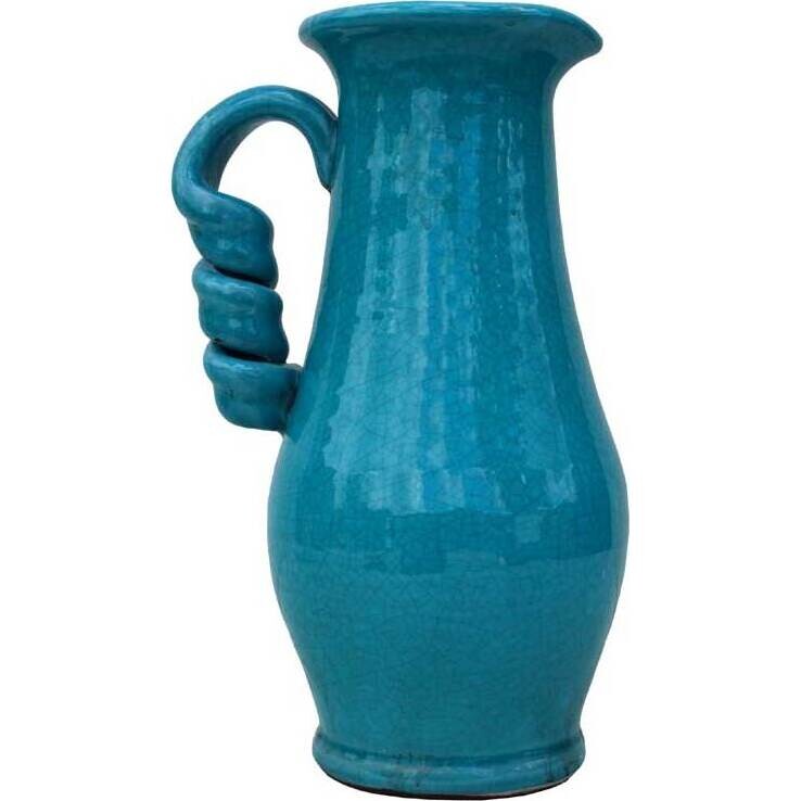 Handle Jug Turquoise Small