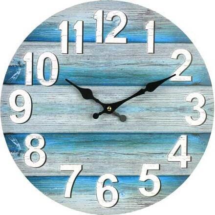 Clock Boards Teal 34cm