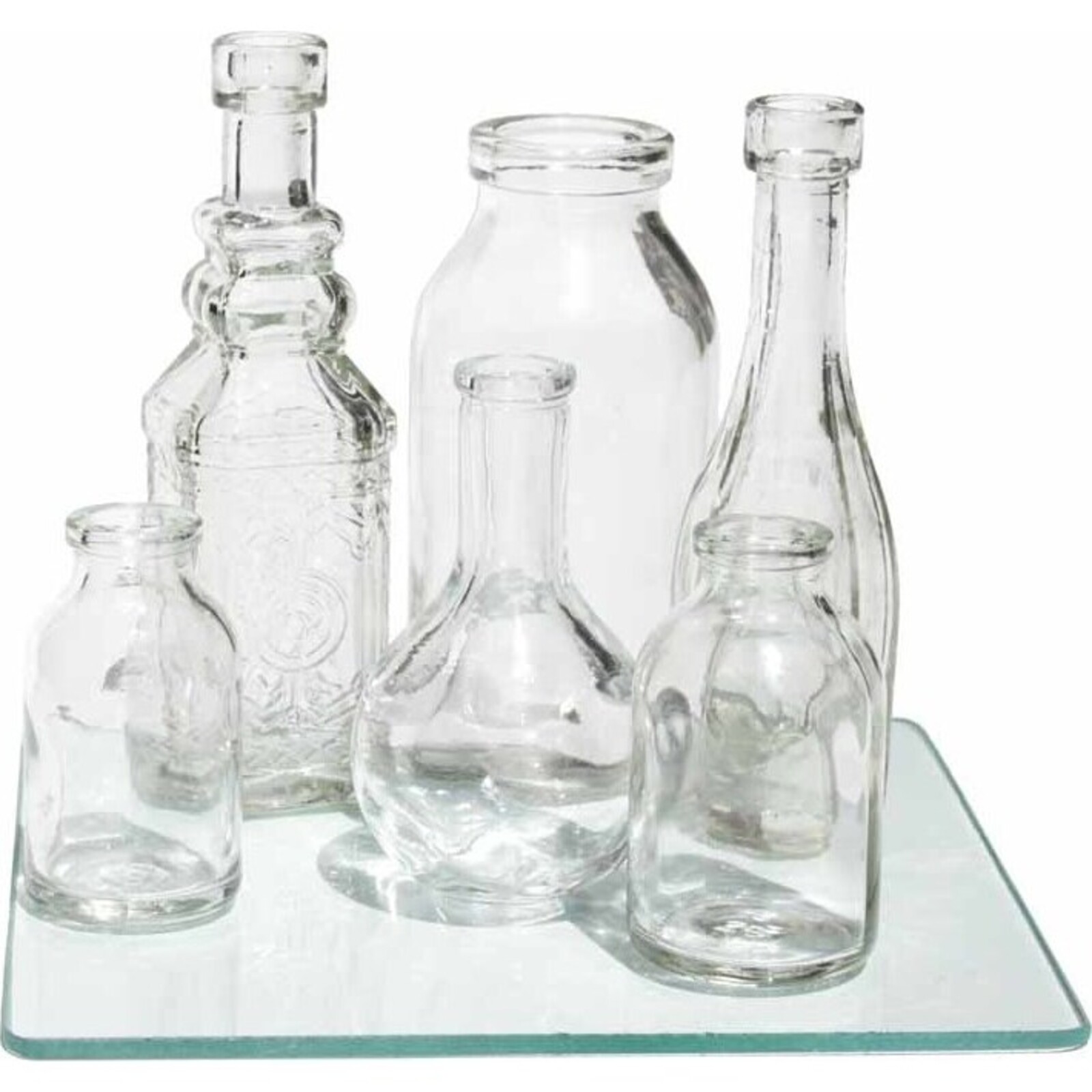 Glass Vase Set - Clear