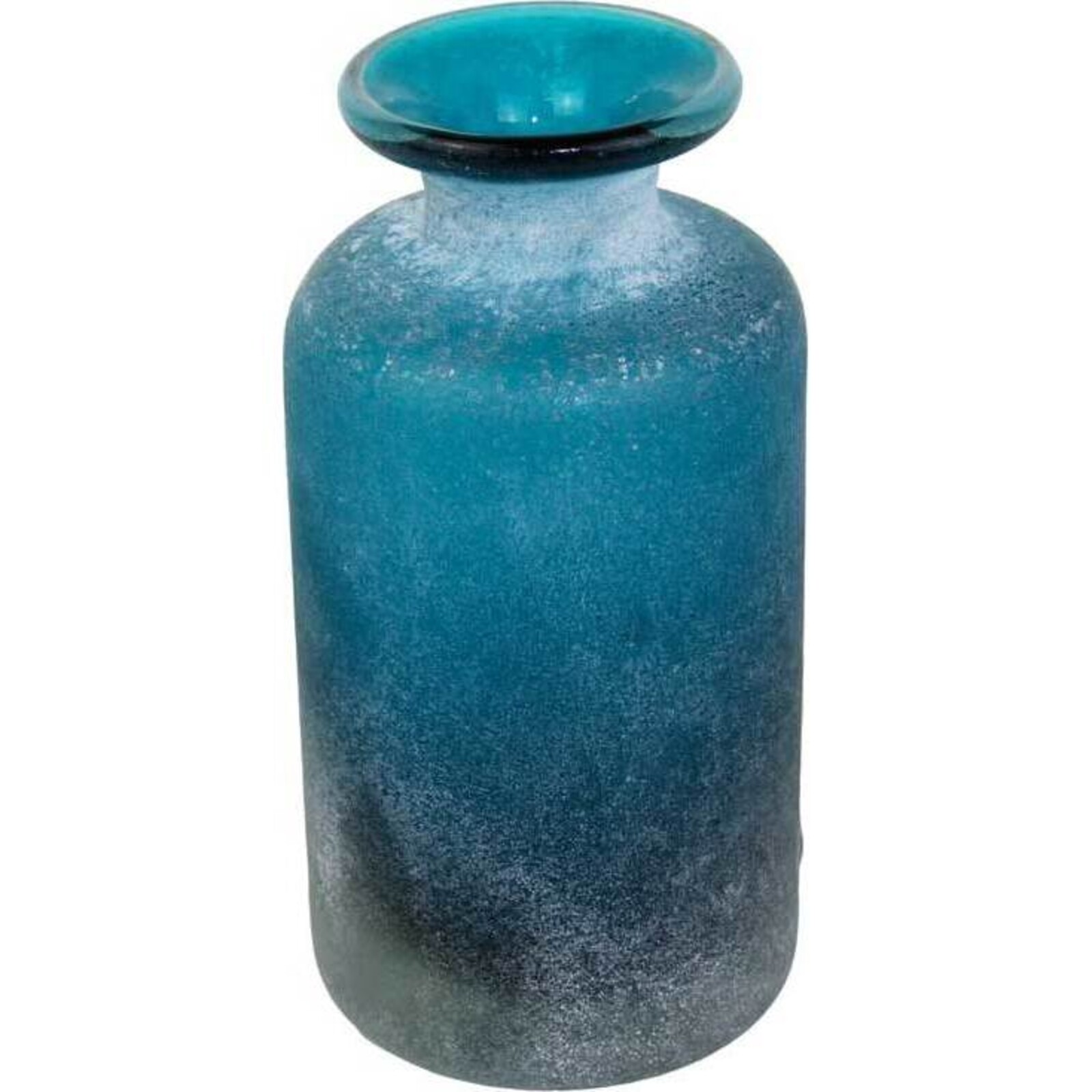 Glass Vase Teal Small
