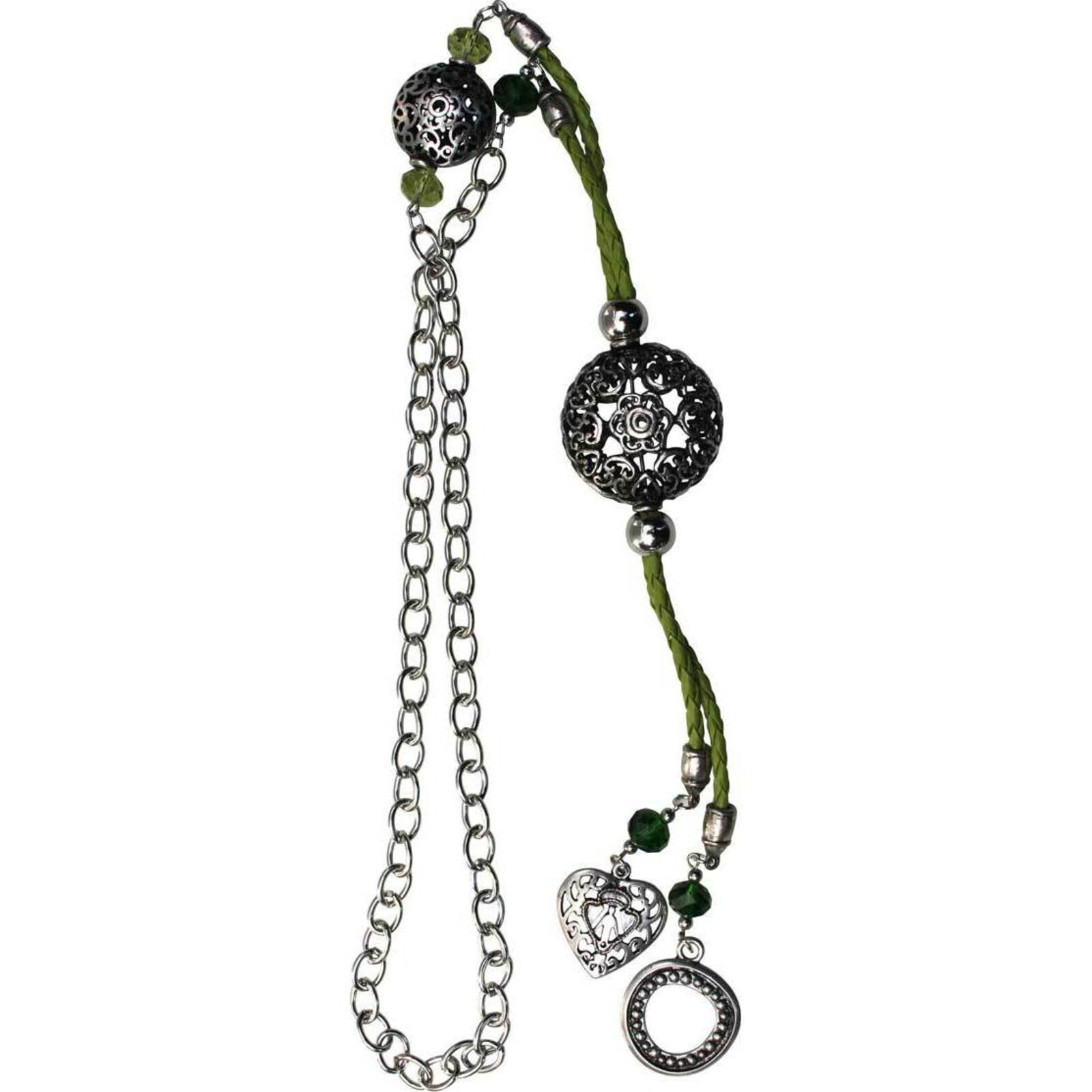 Necklace Design Drop Green