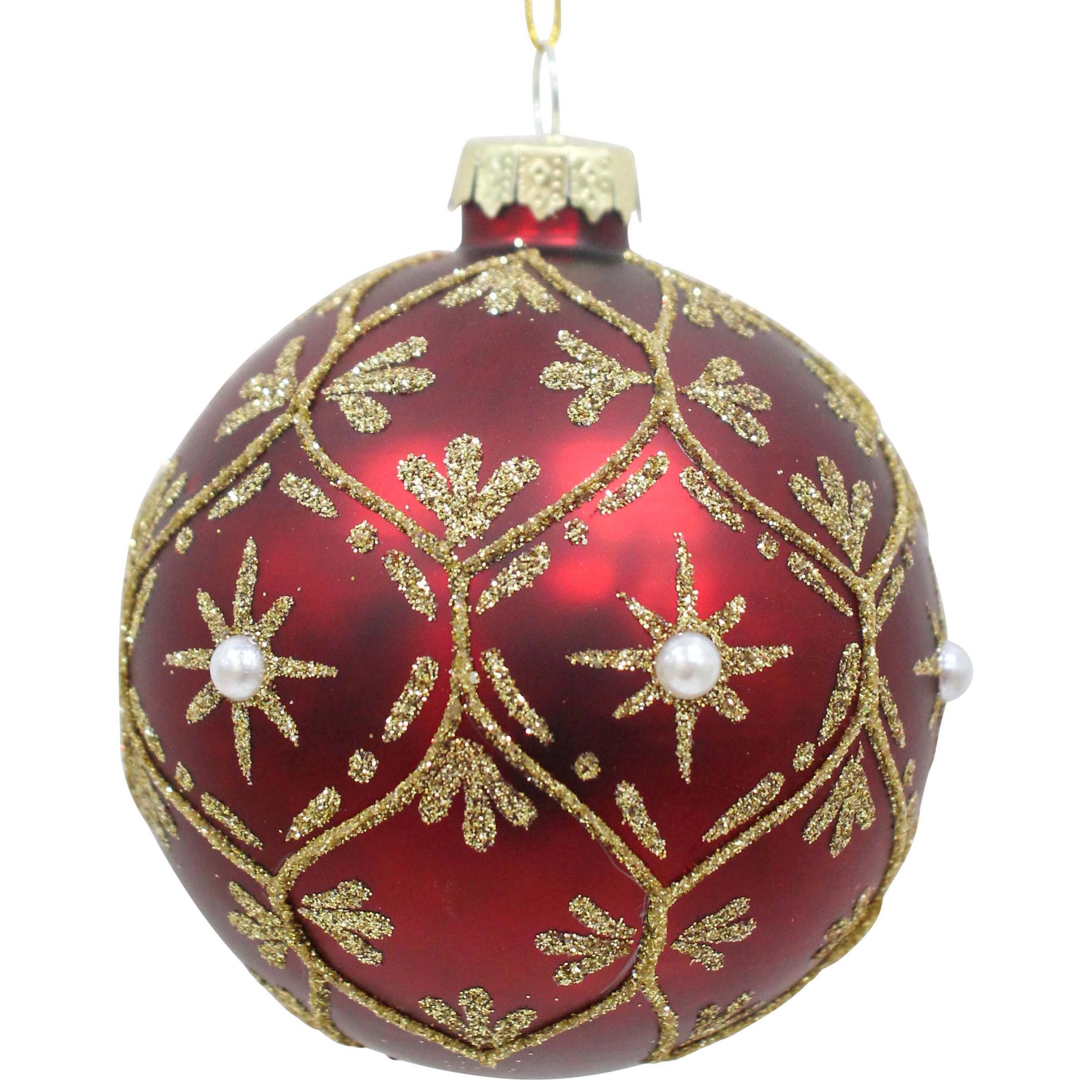 Glass Bauble Sienna