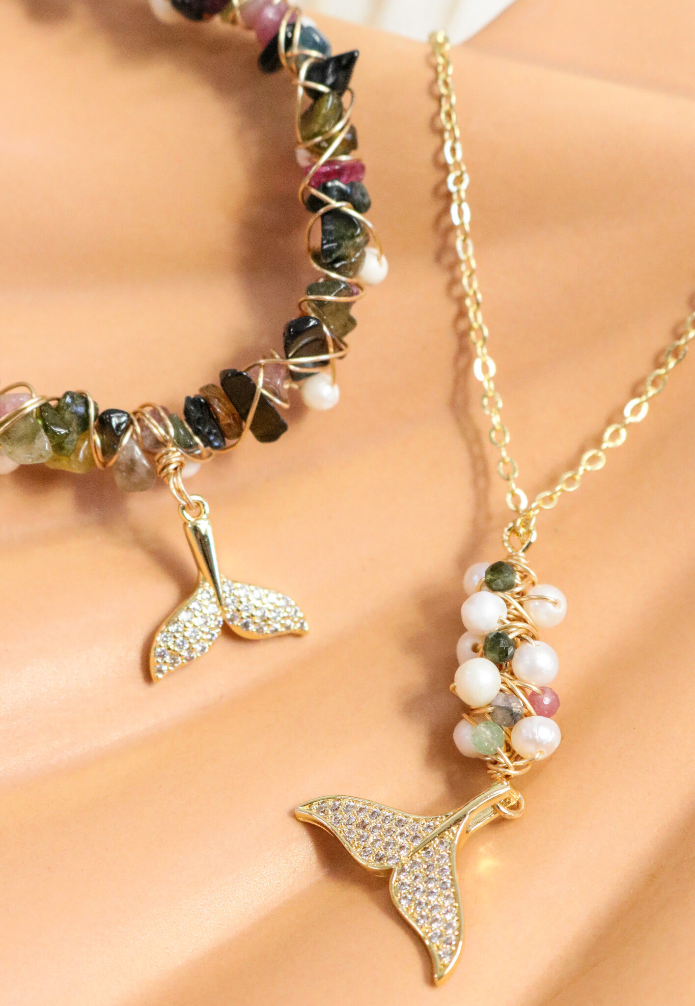 Necklace Freshwater Pearl Autumn