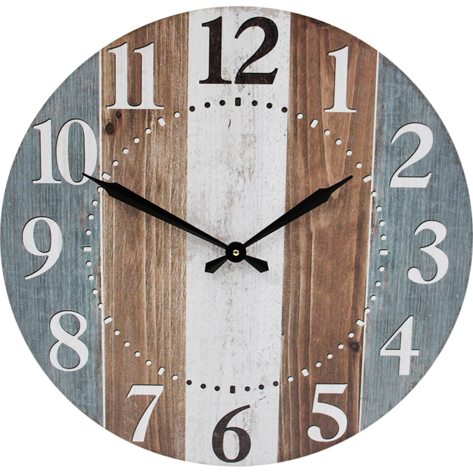 Clock Mal Stripe 58cm