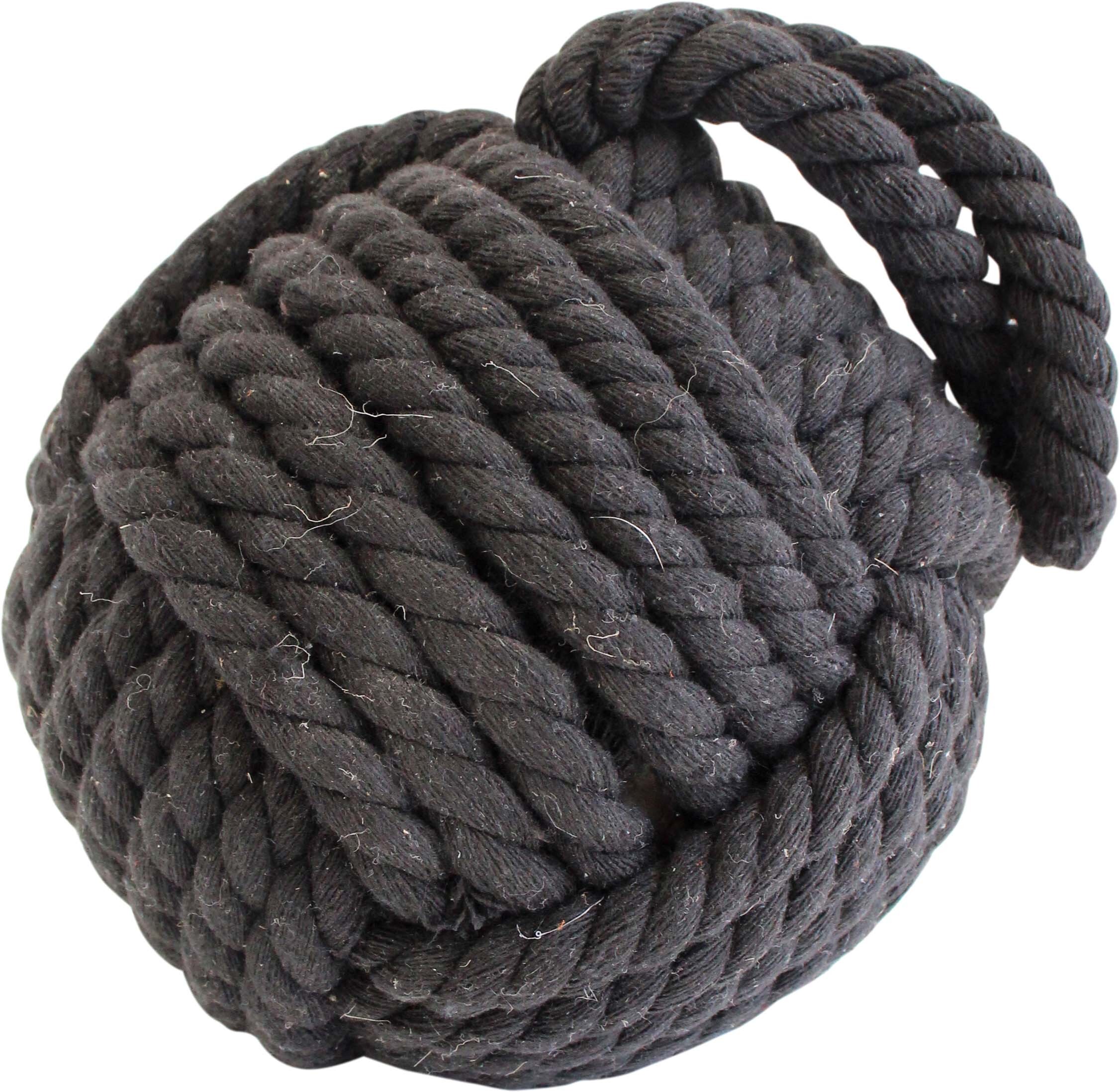 Doorstop Rope Ball Midnight