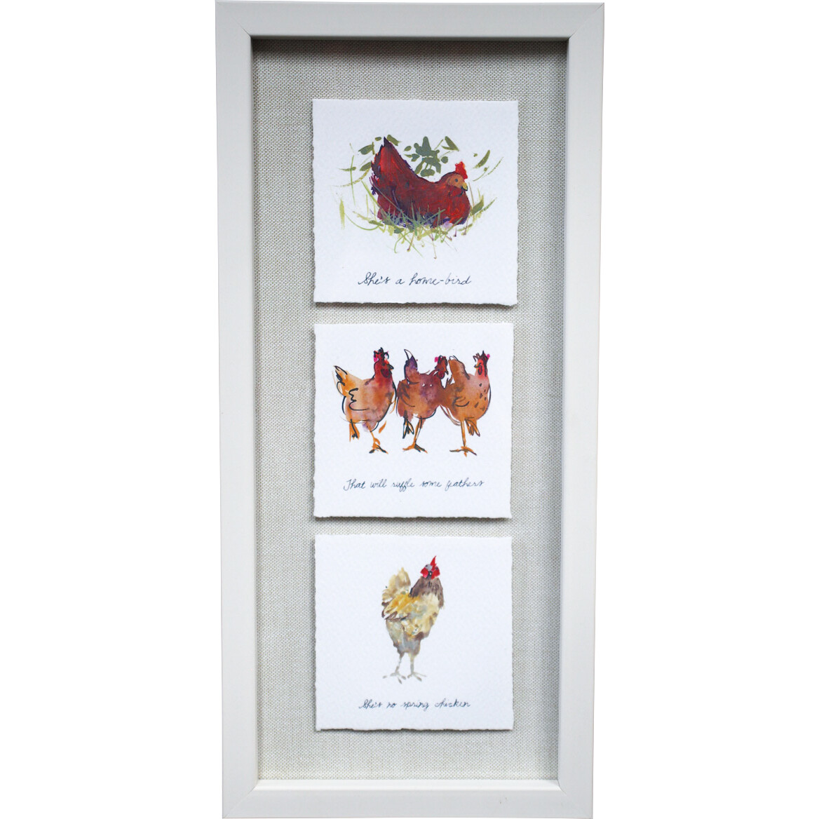 Framed Spring Chick