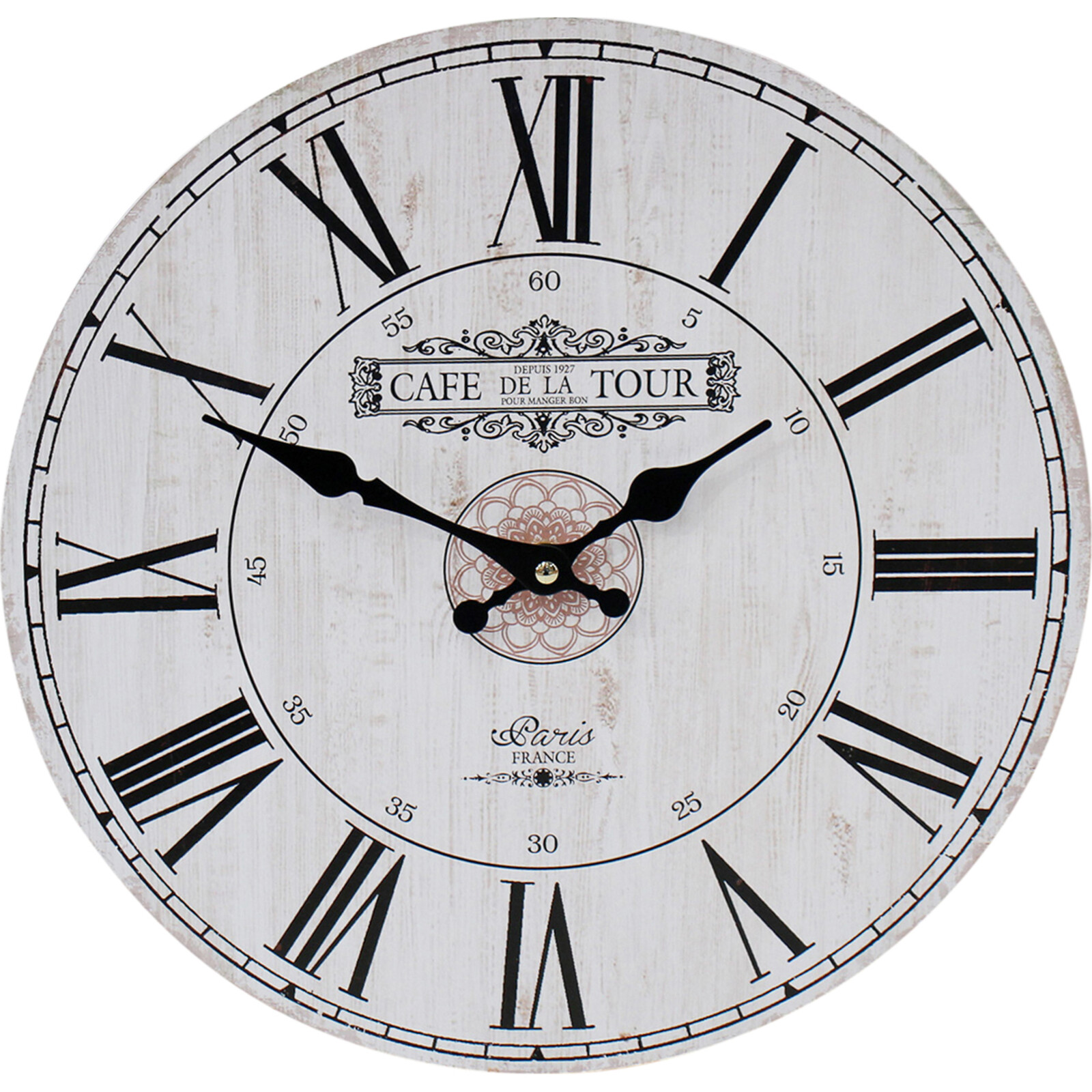 Clock Café Paris 34cm
