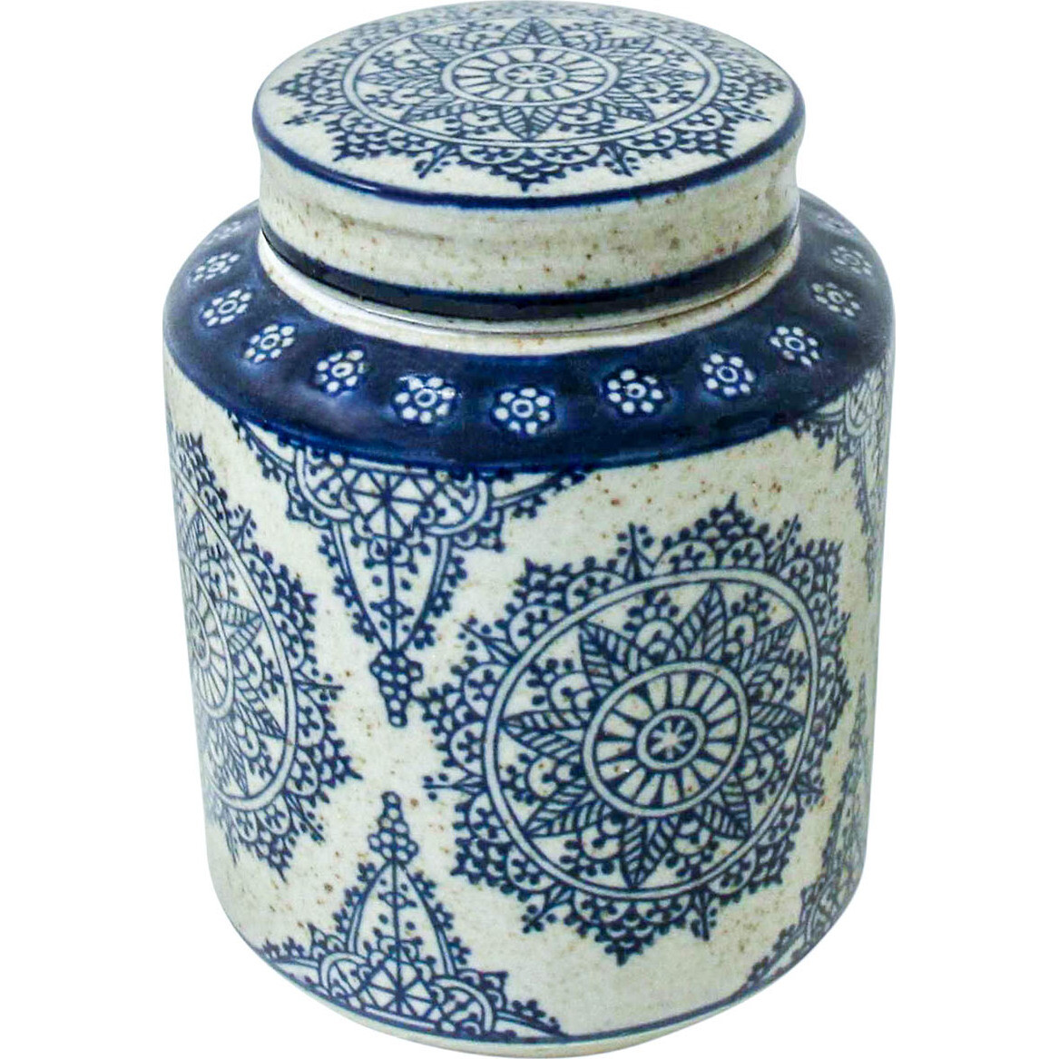 5 Inch jar Flake Motif