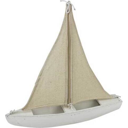 Sailing Boat Natural White