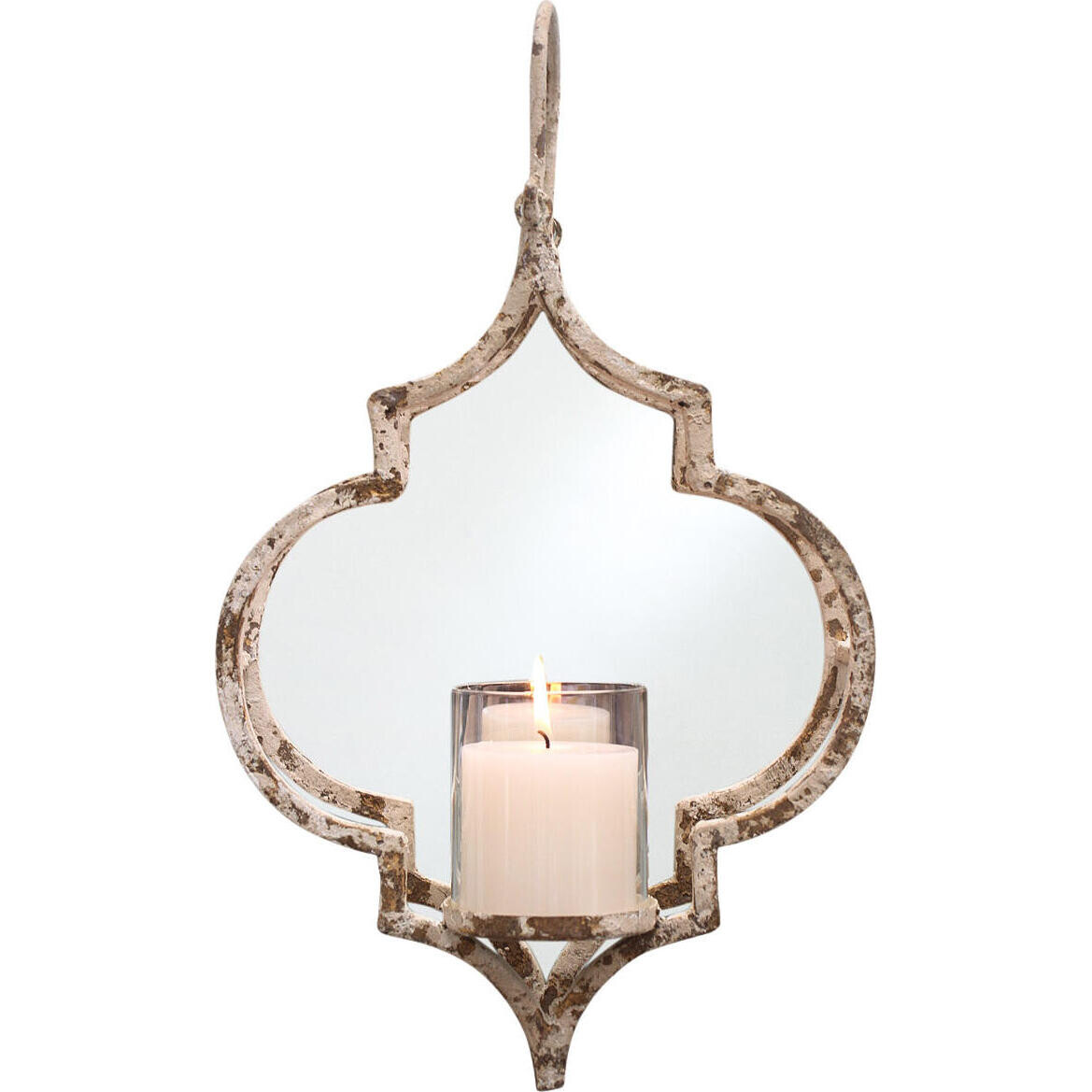 Mirrored Candleholder