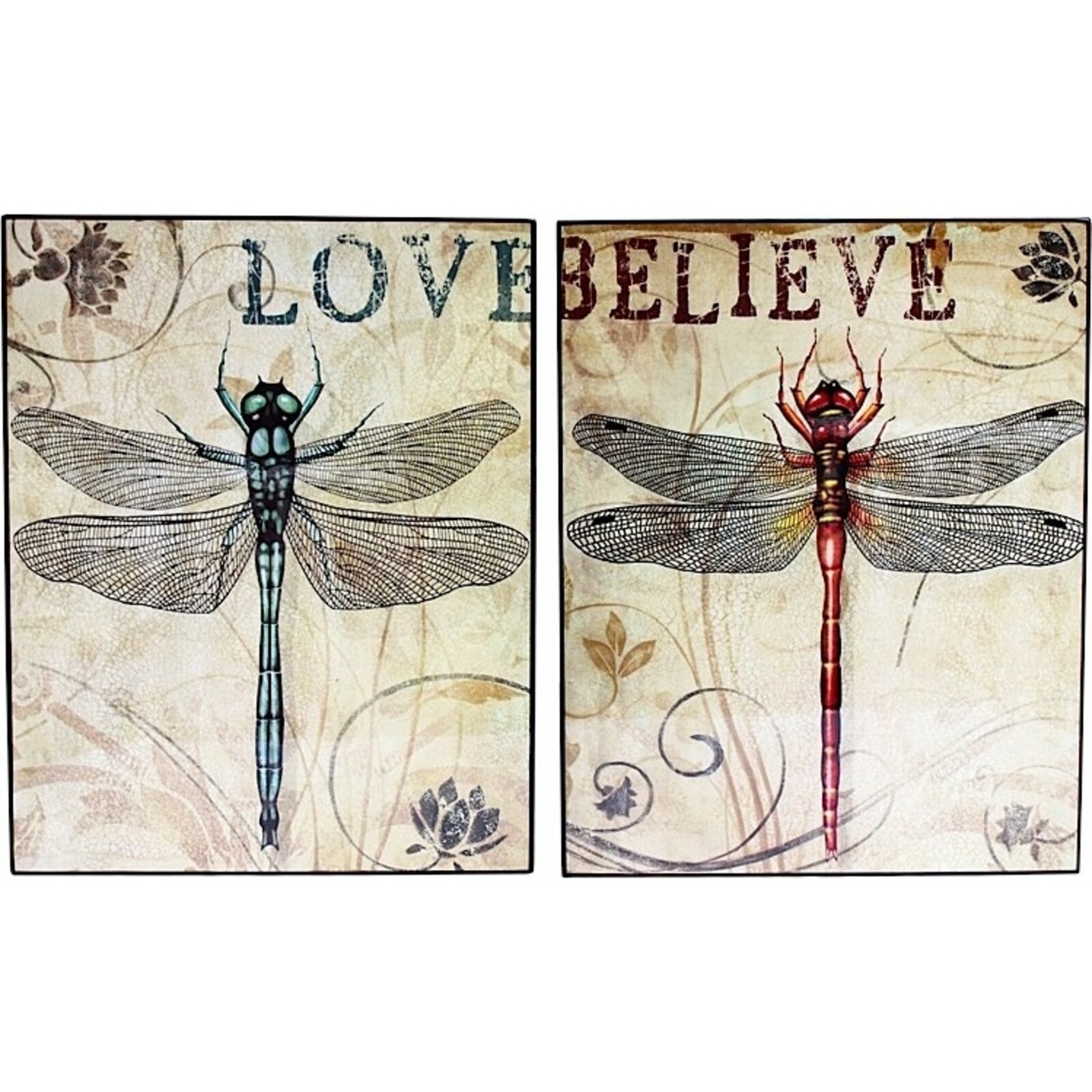 Lacquer Print - LB Dragonflies - set 2 