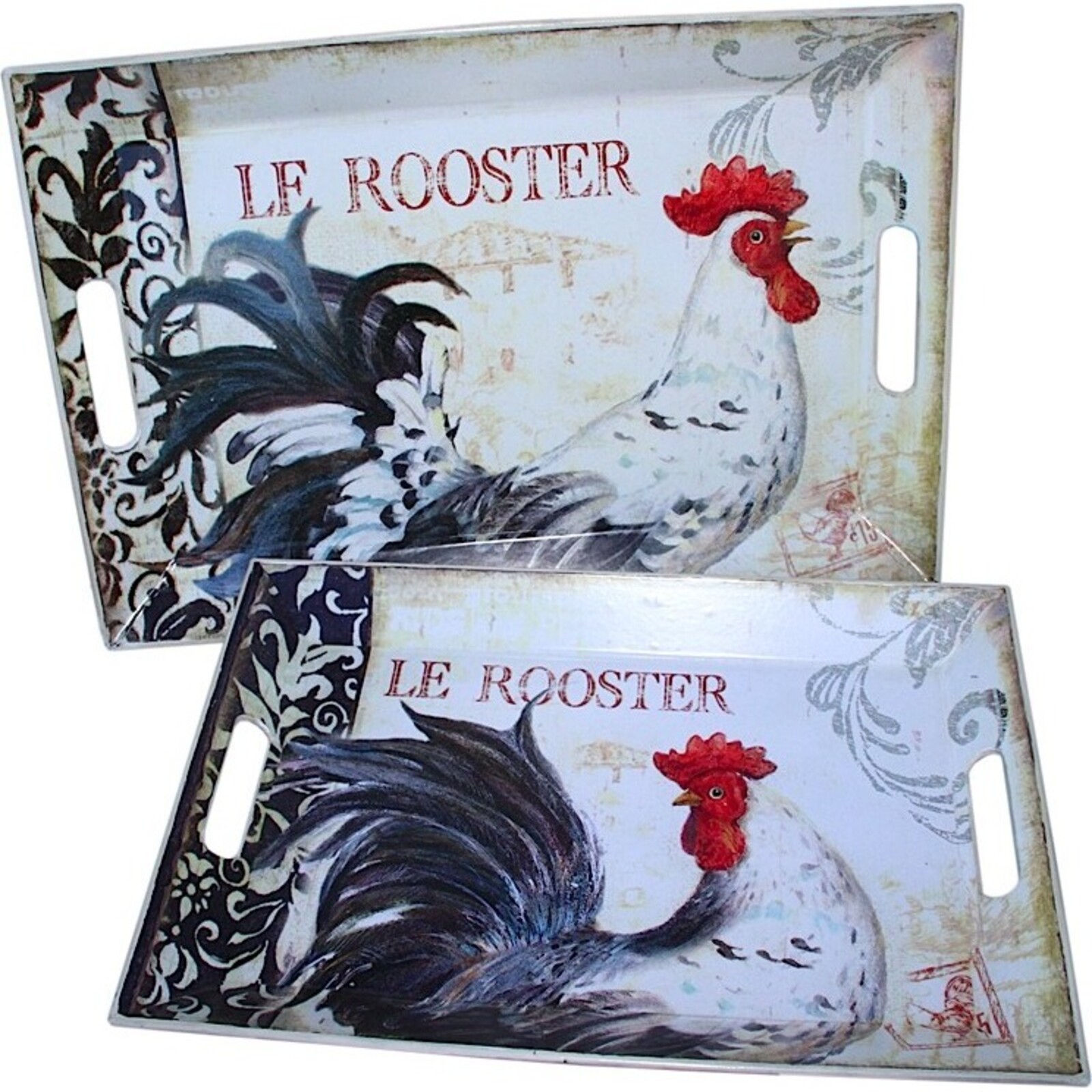 Trays - Le Rooster - set 2