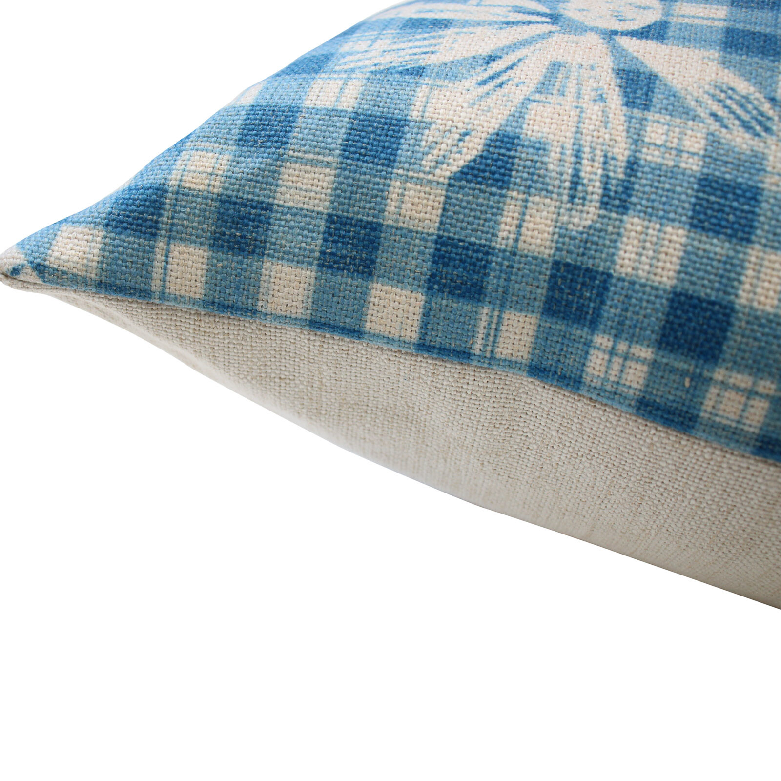 Cushion Gingham Petal