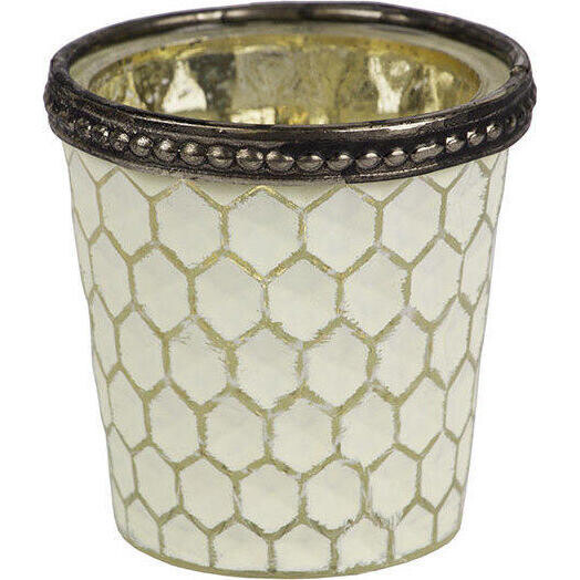 Votive Honeycomb White