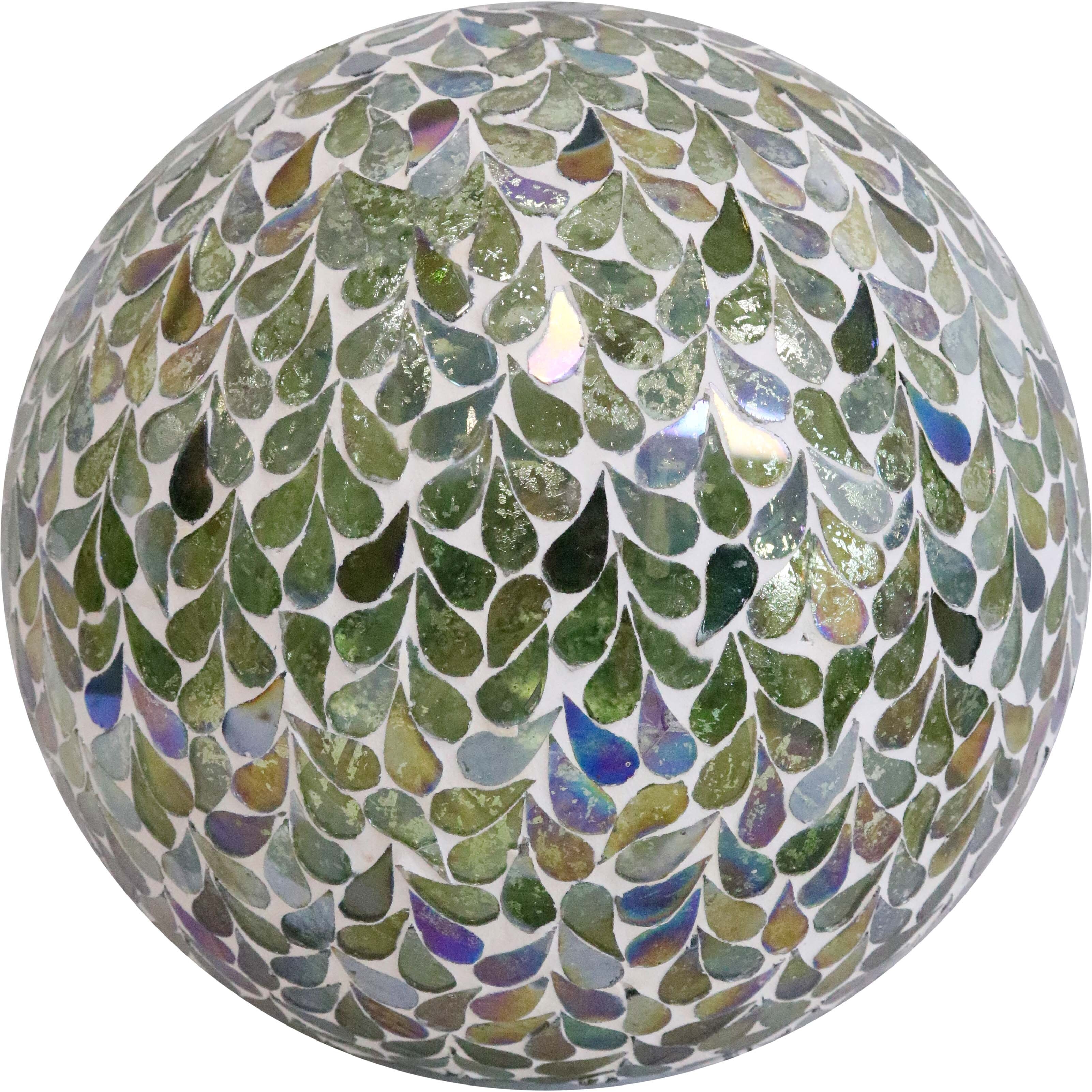 LED Glass Ball Mosaic Artichoke Med