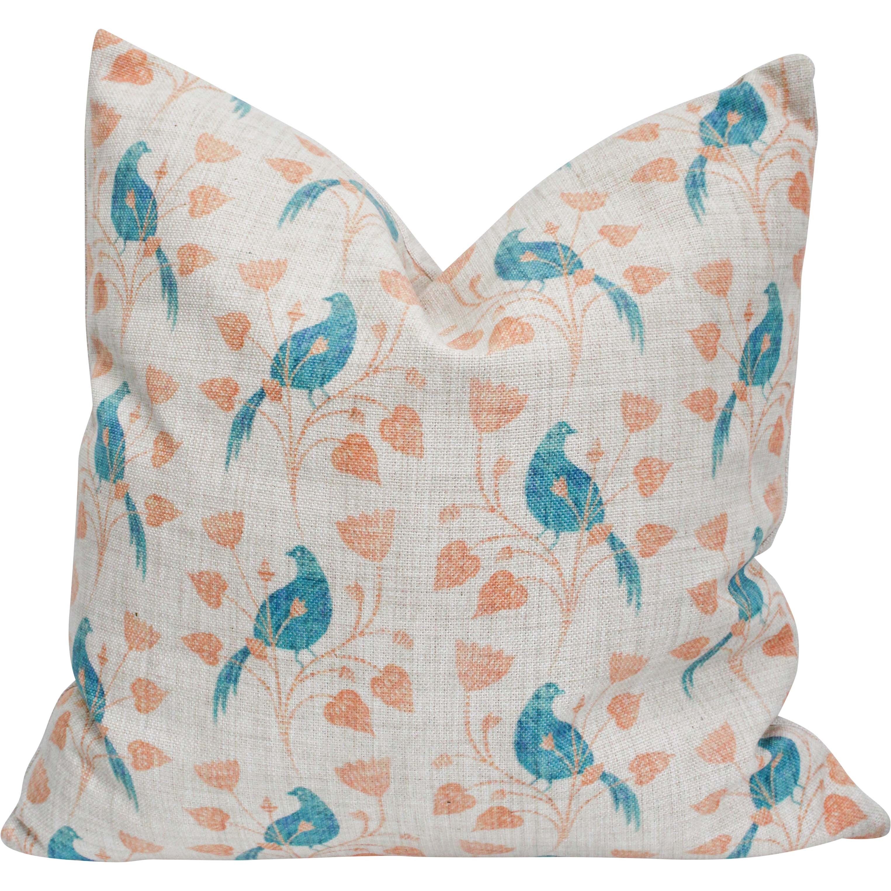 Cushion Tangerine Bird