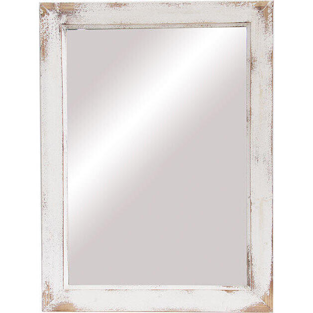 Mirror Aged Bianco Large