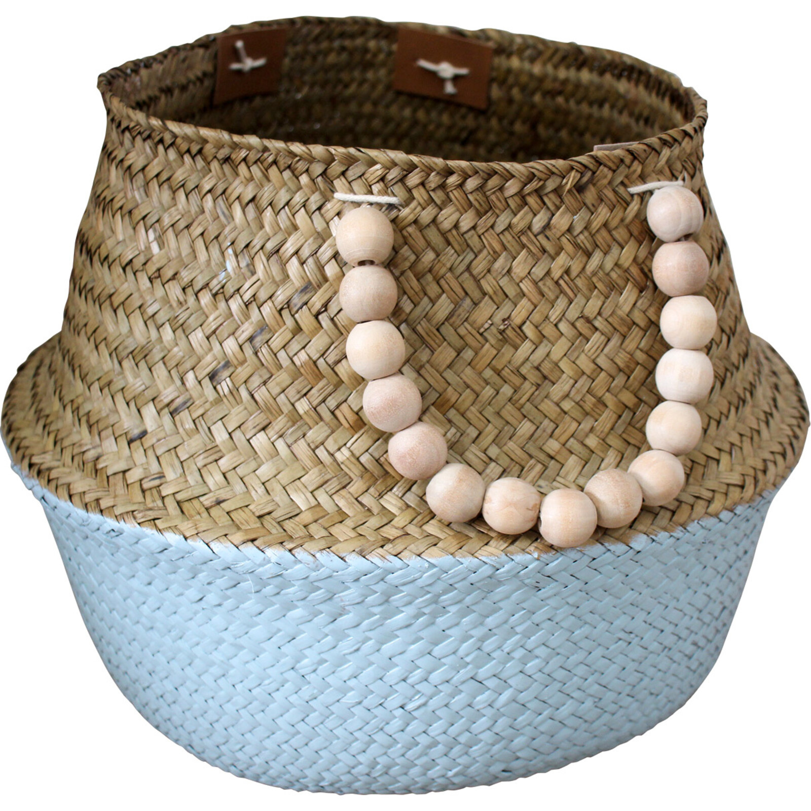 Belly Basket Sky/Beads