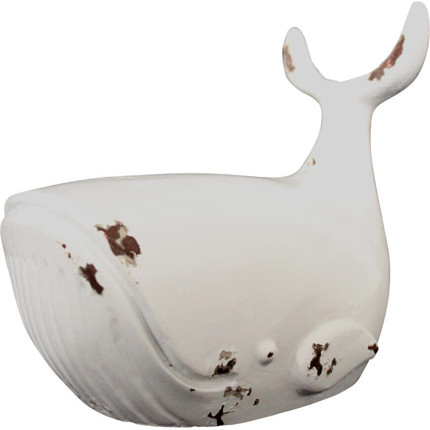 Whale Decor White