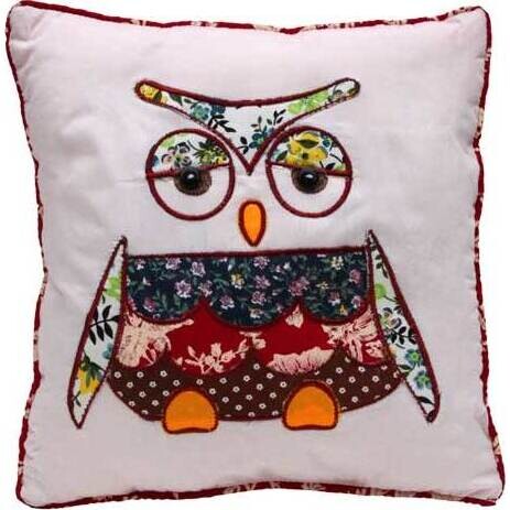 Cushion Sitting Owl