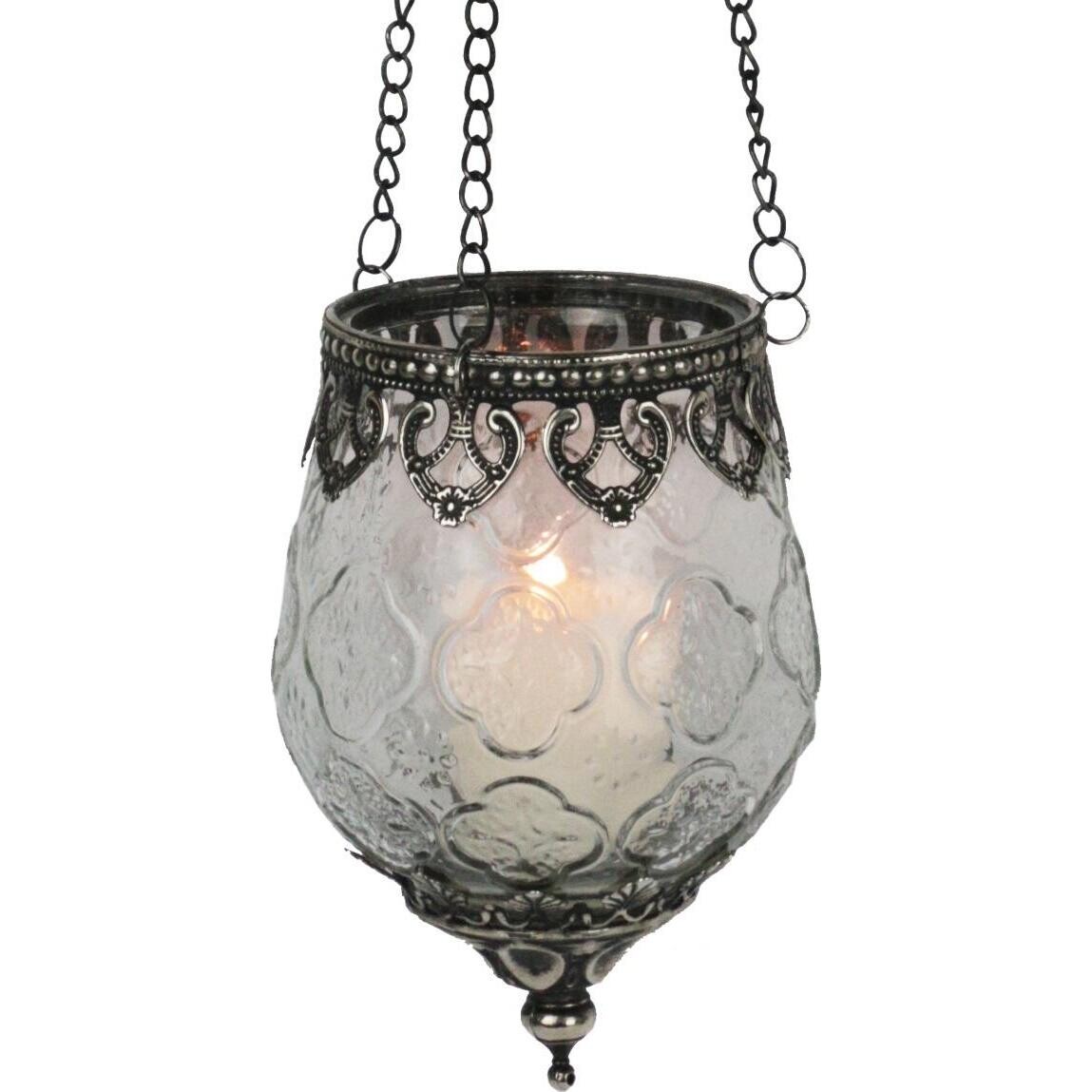 Hanging Votive Foil Clear Sml