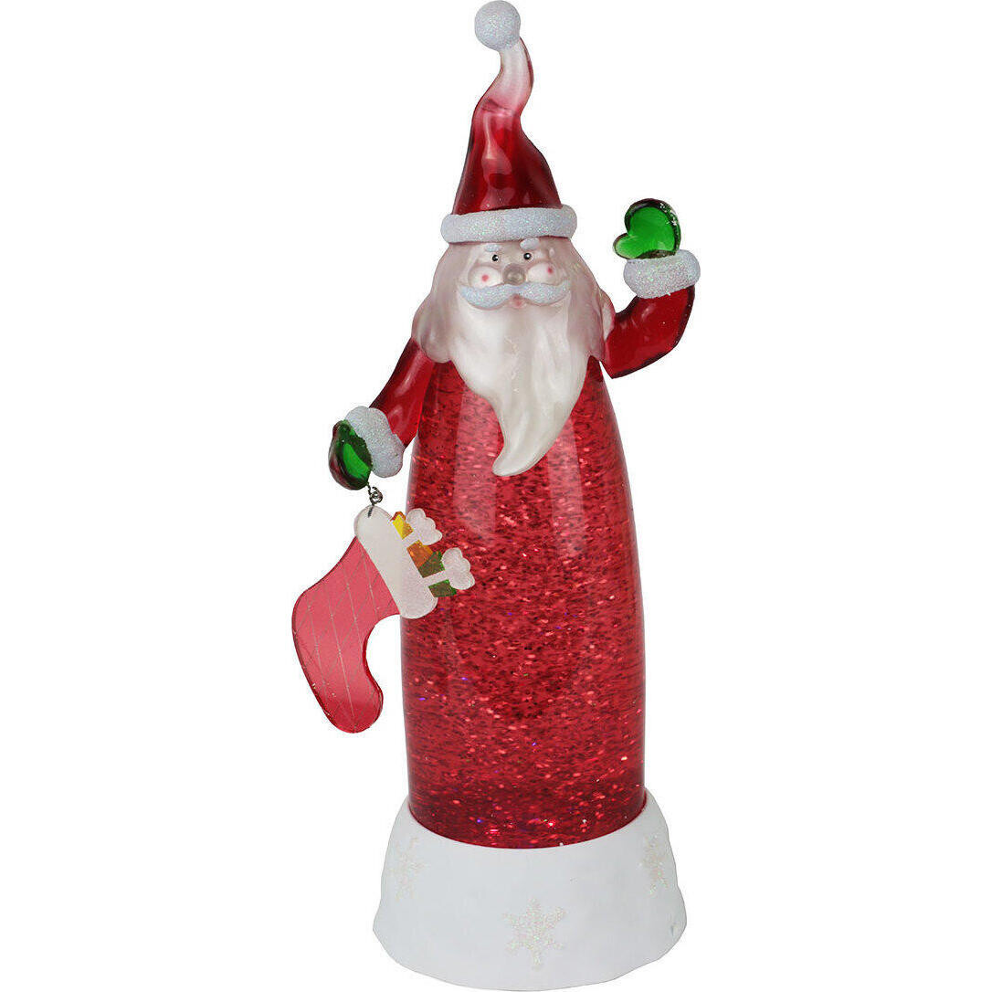 Light Santa Decor Red