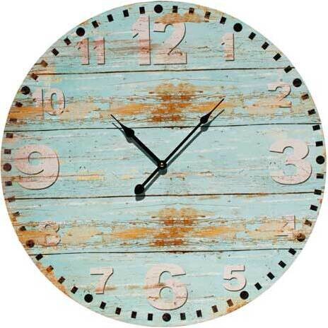 Clock Beach Blue 60cm