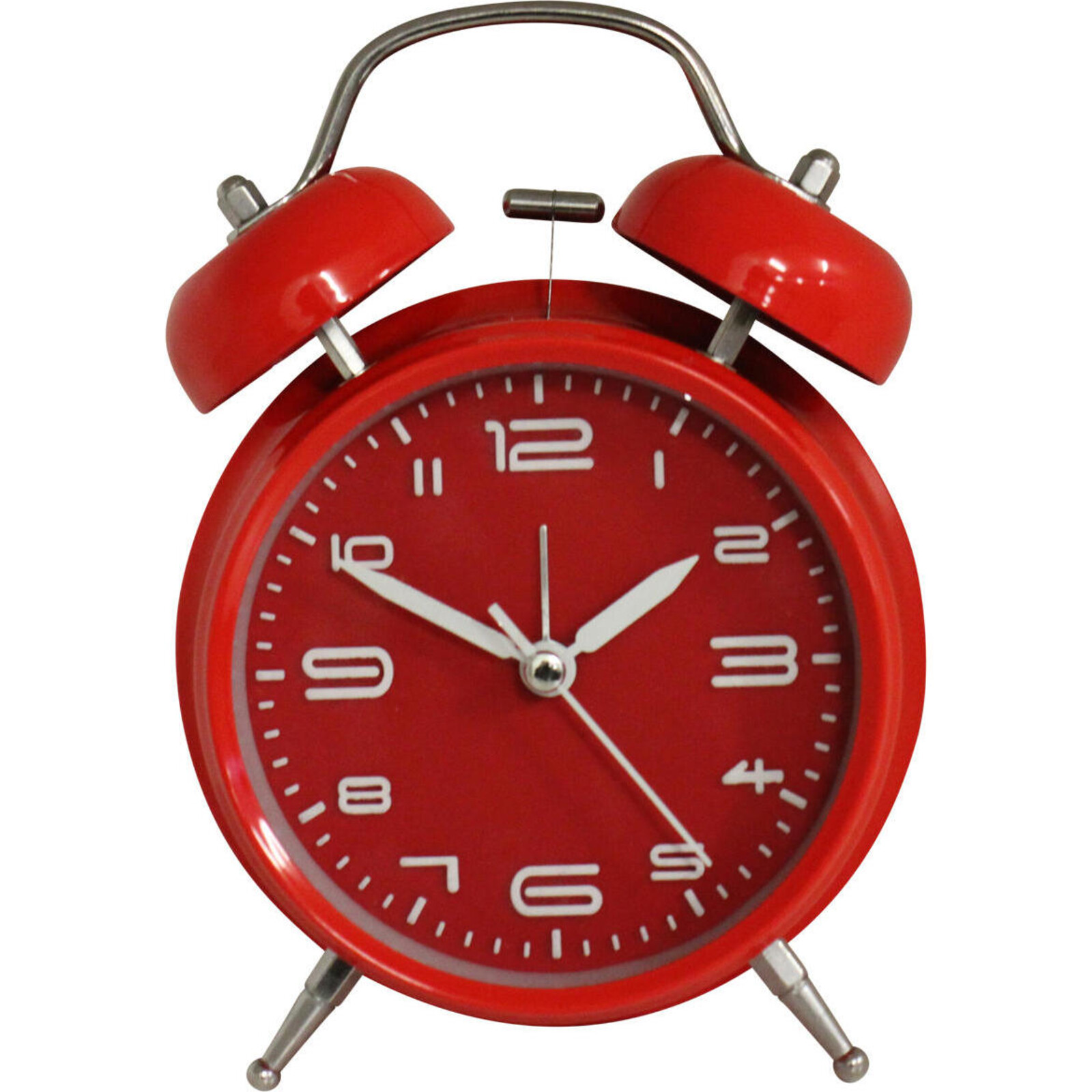 Clock Red Bell