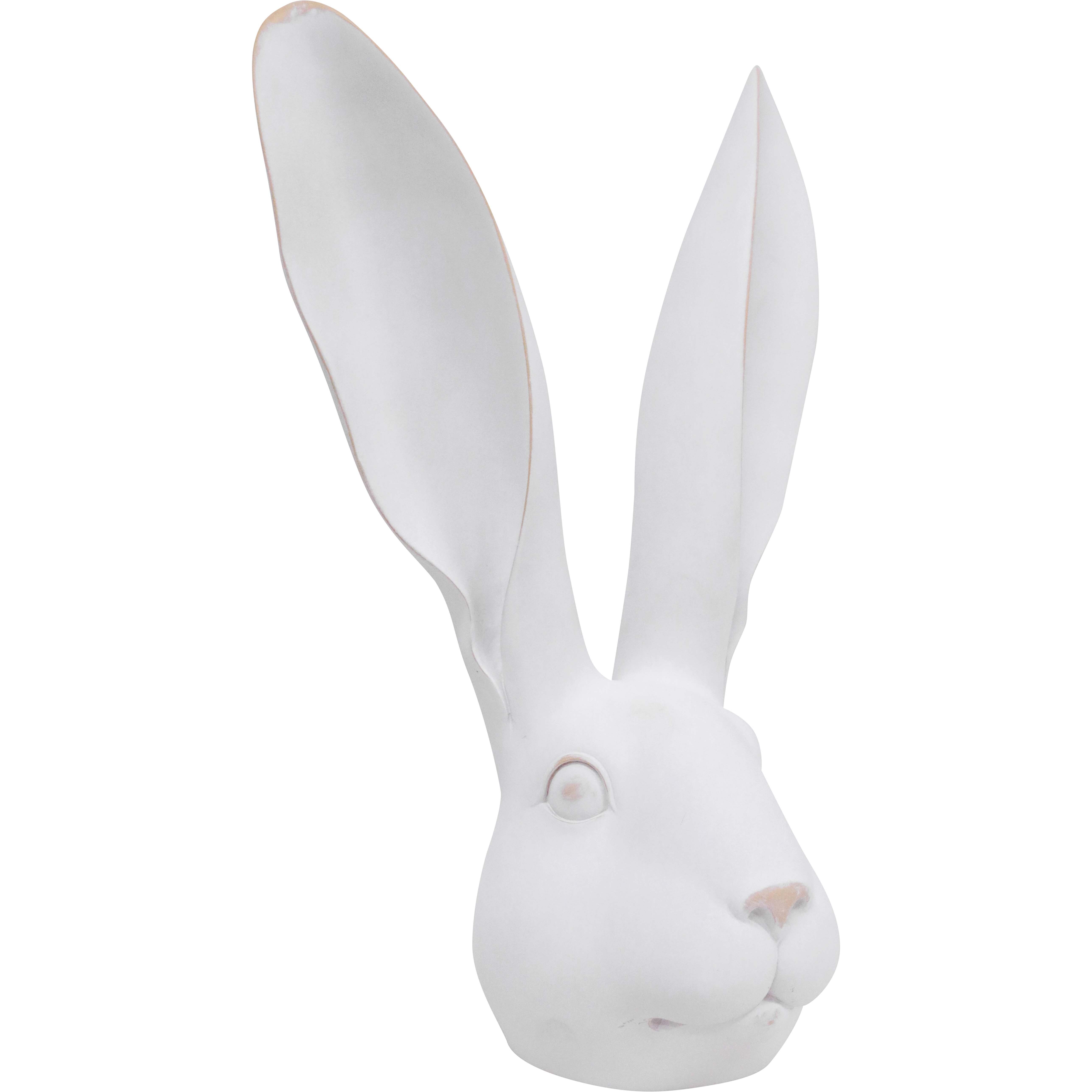 Hare Head XL Rustic White