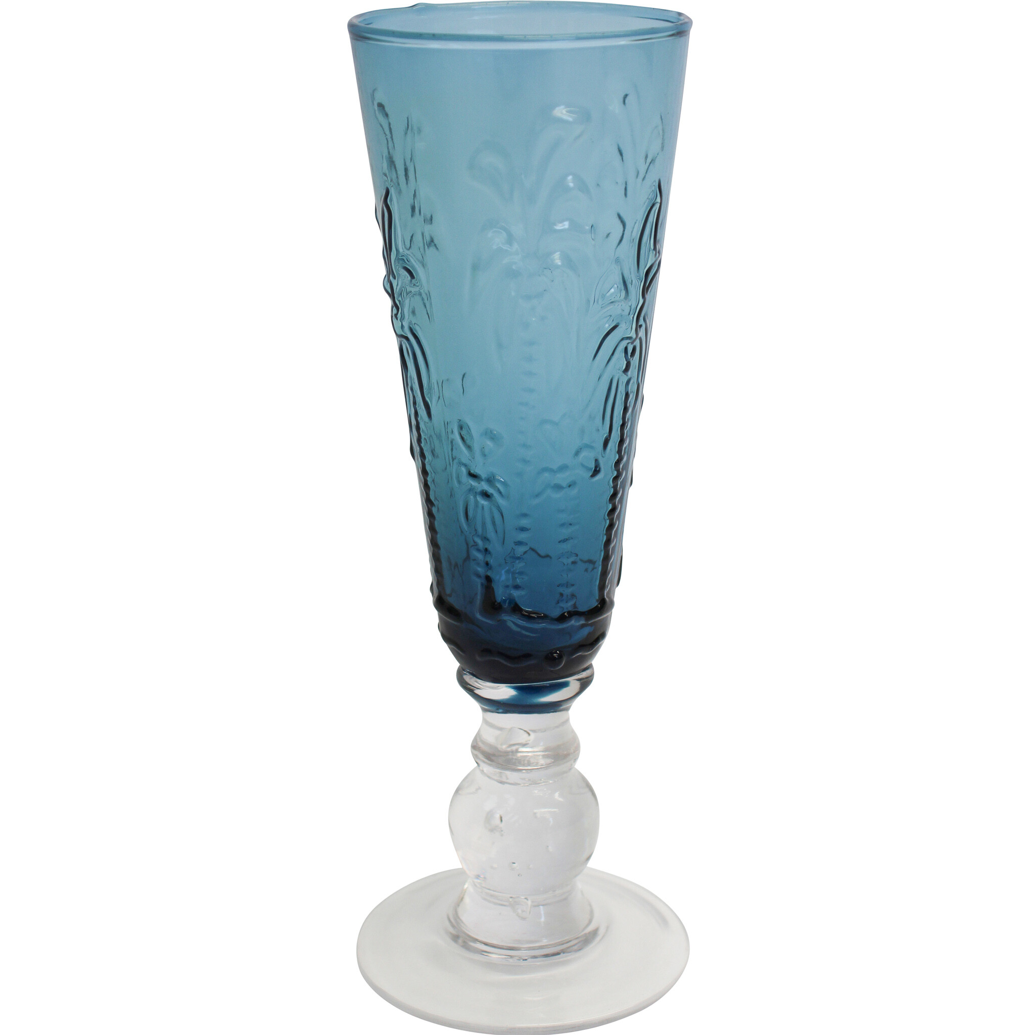 Champagne Flute Palm Sapphire