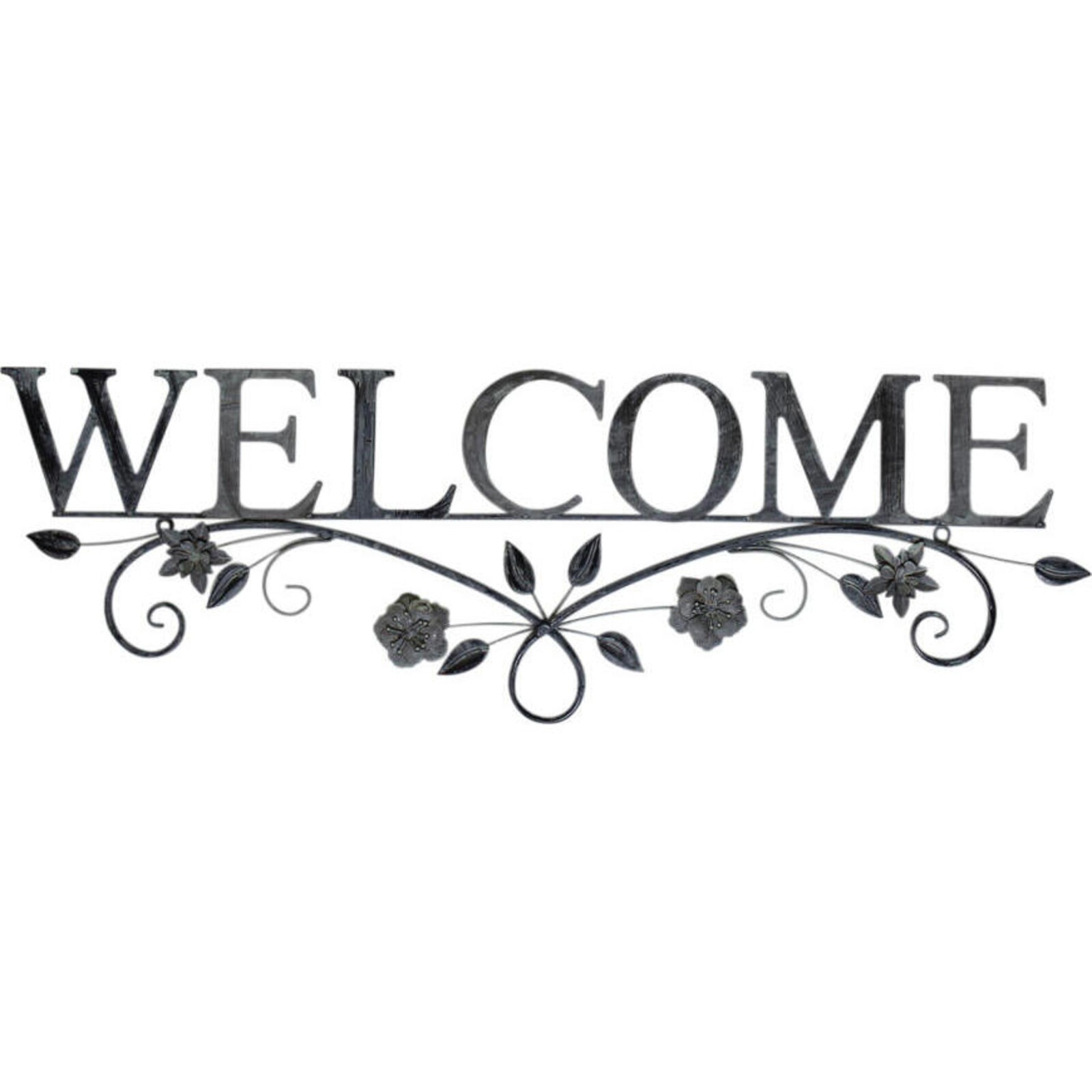 Wall Decor Welcome Flowers