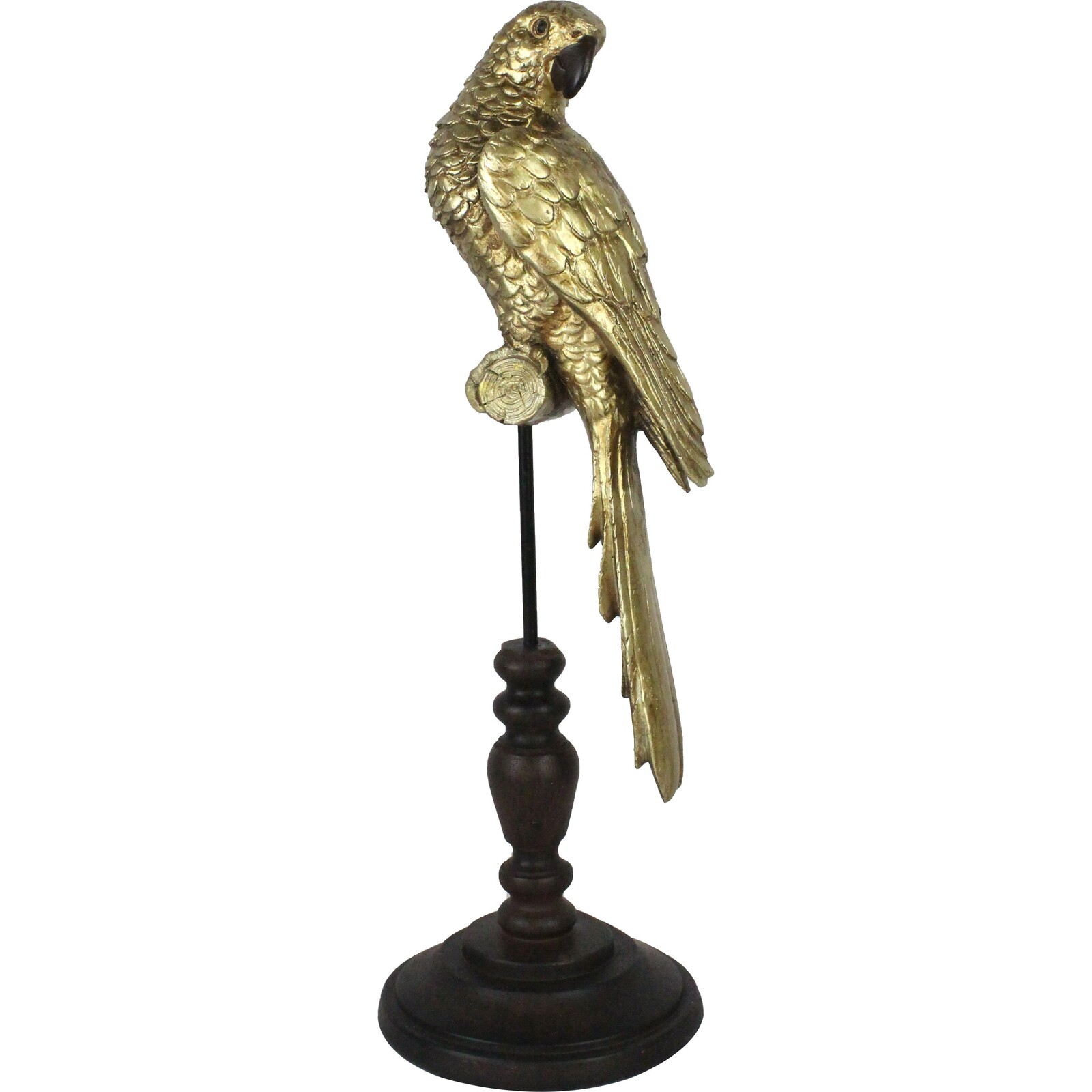 Parrot Gold/ Stand