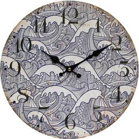 Clock Japanese Wave