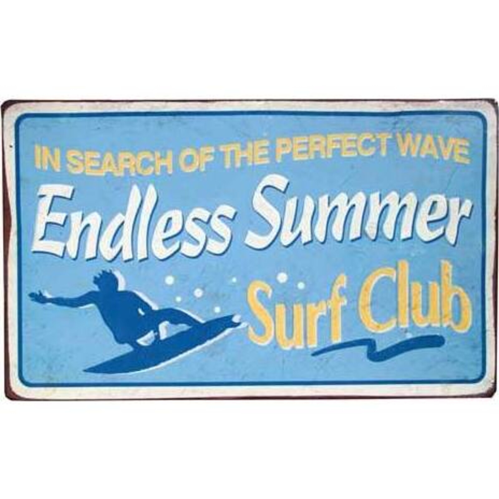 Tin Sign Surf Club