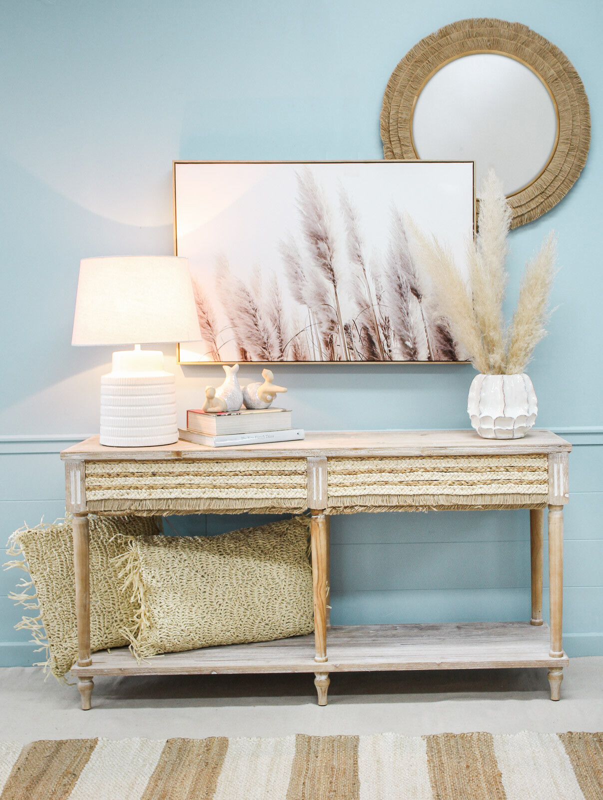 Framed Canvas Pampas