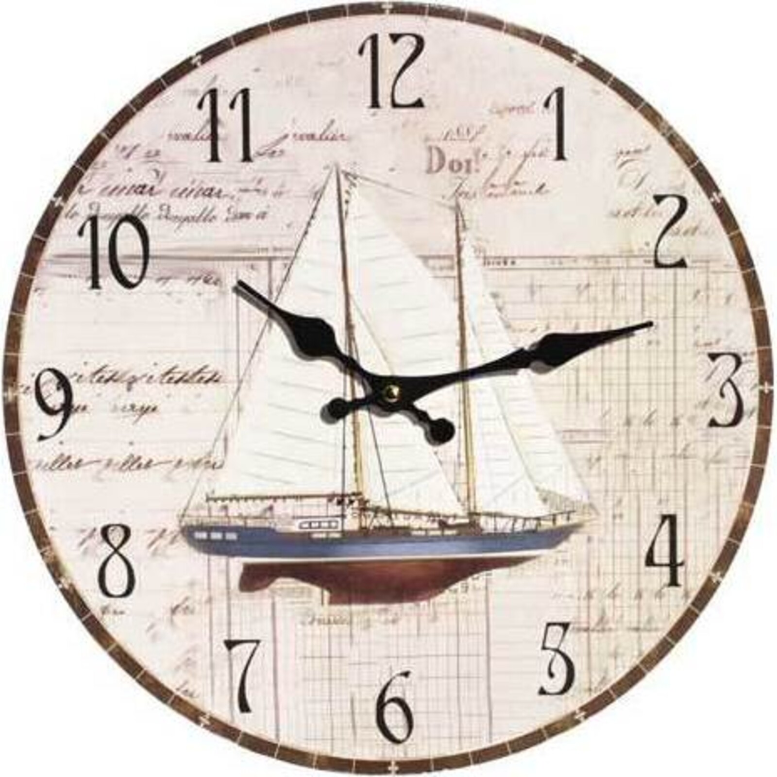Clock Sailboat Script